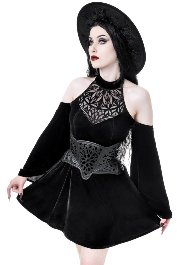 Rosarium Mini Black - Dress - Image 4