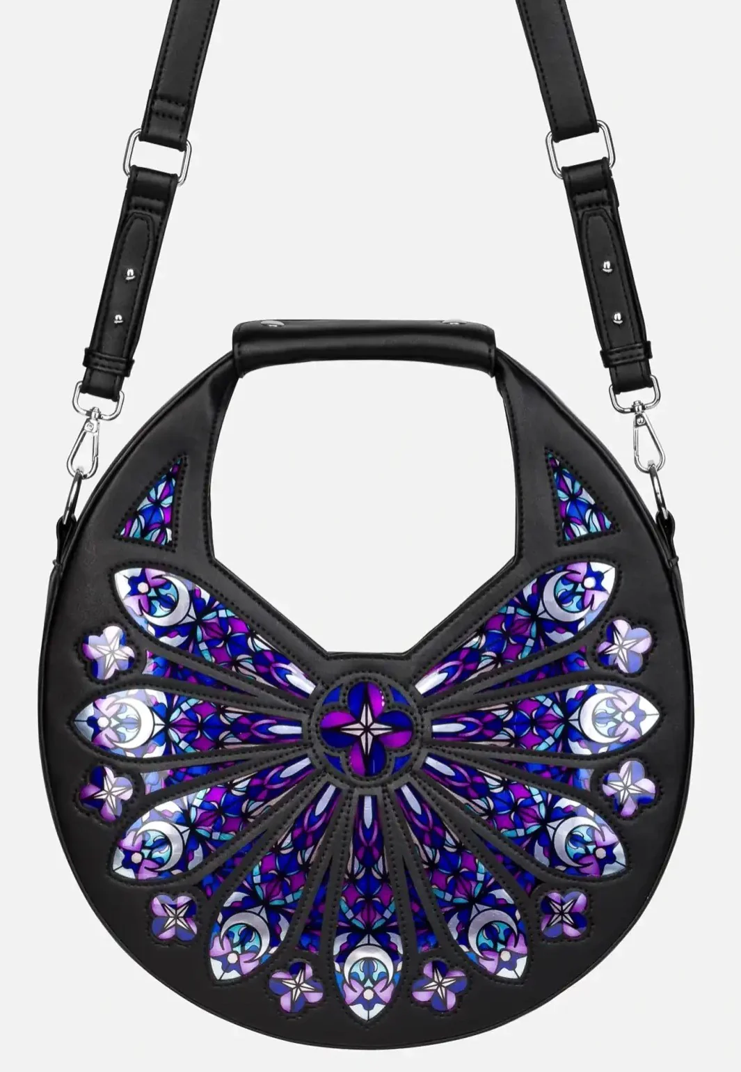 Sacred Rose Shoulder Black - Bag