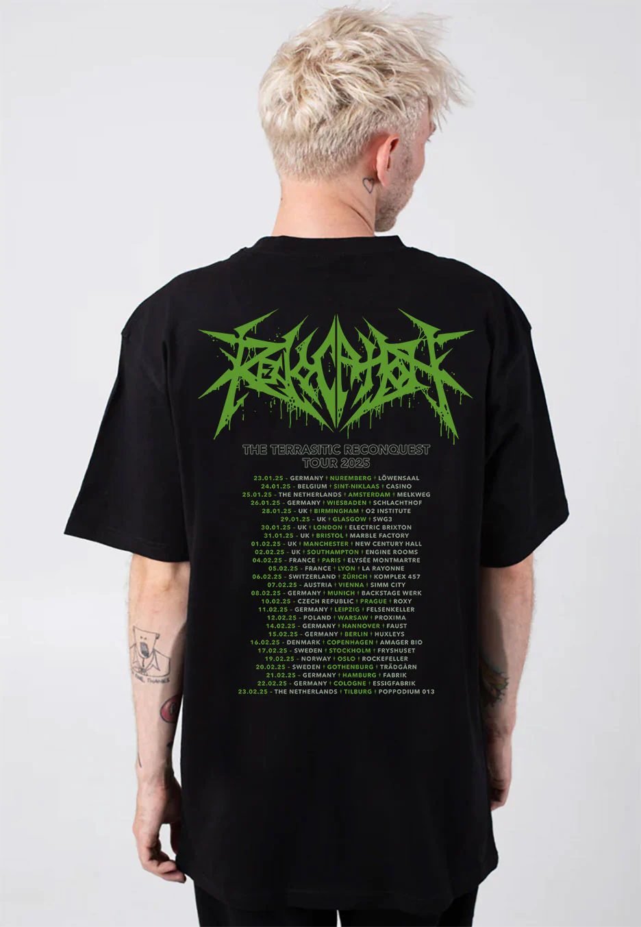 The Terrasitic Reconquest Tour 2025 - T-Shirt - Image 2