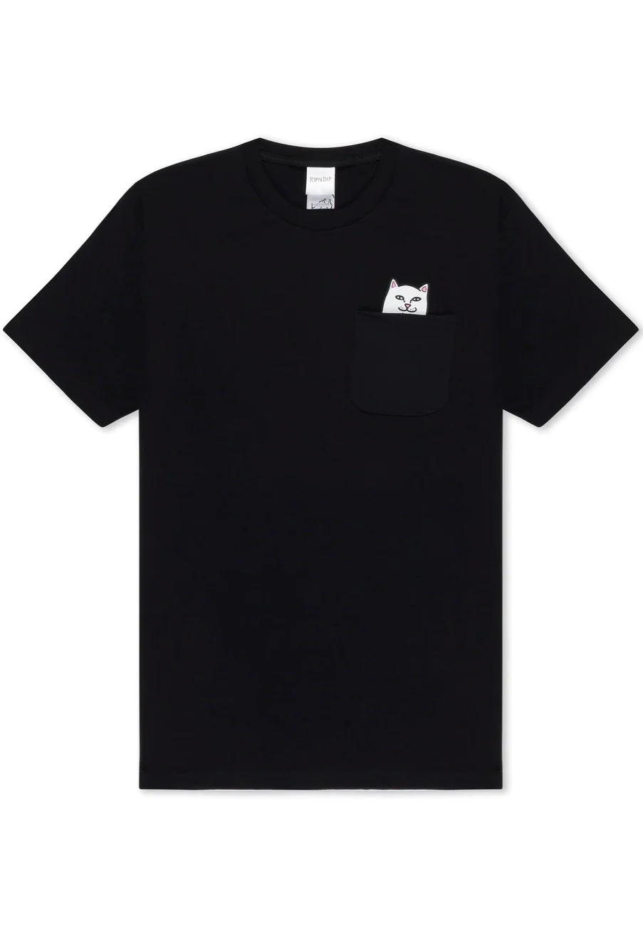 Lord Nermal Pocket Black - T-Shirt - Image 4