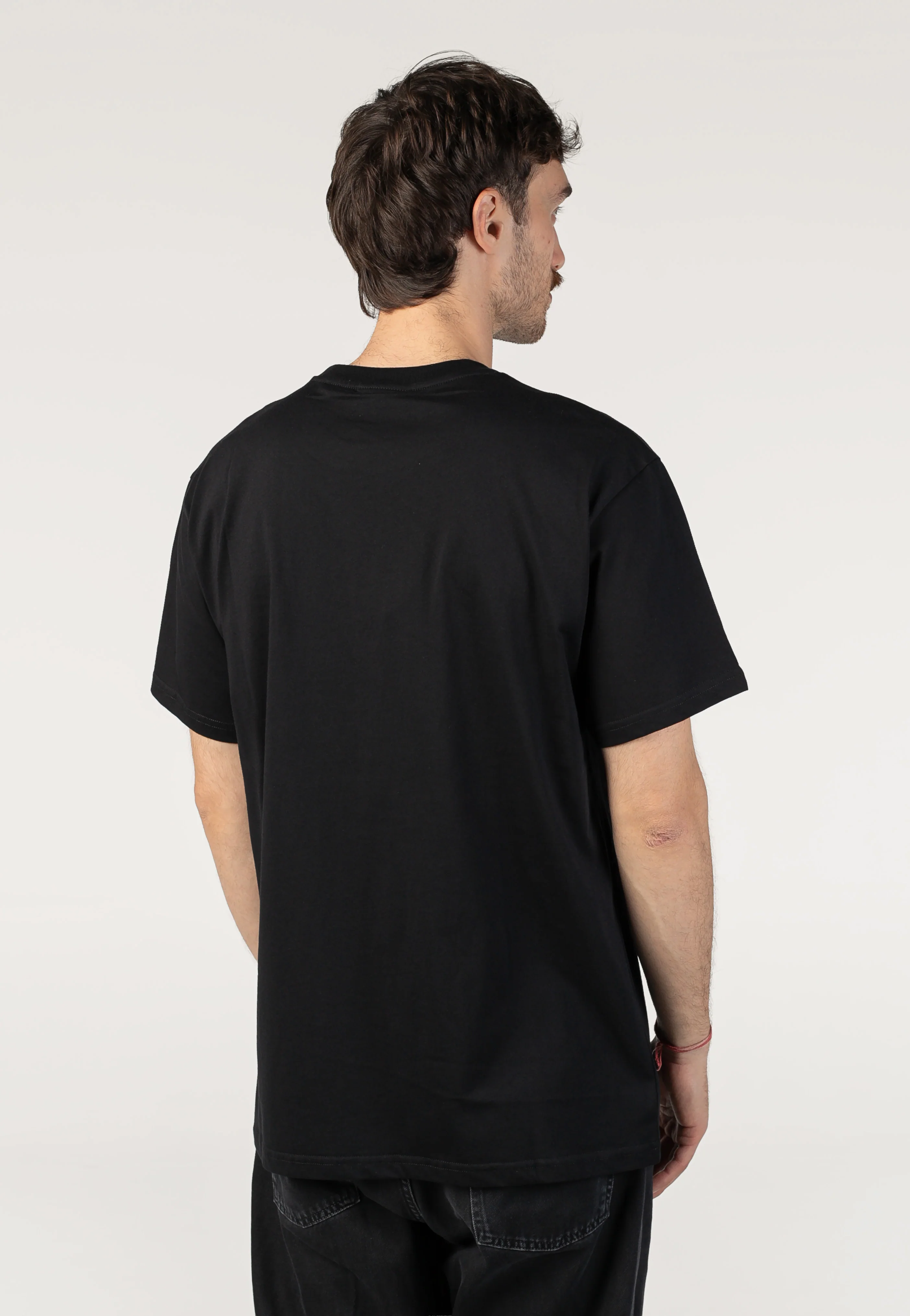 Nermal Loves Pocket Black Wash - T-Shirt - Image 3