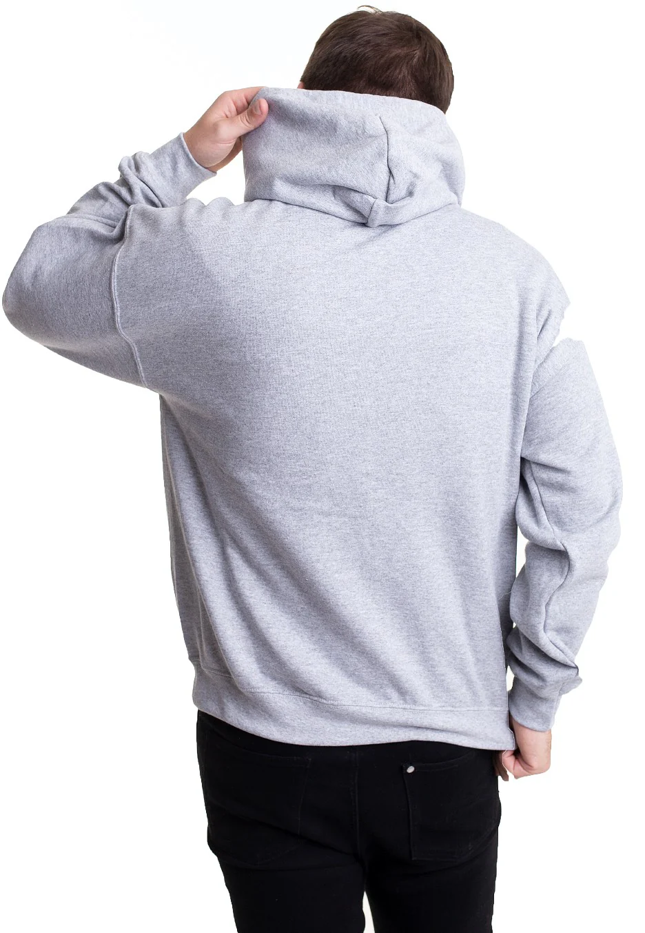 Classic Arch Heather Gray - Hoodie - Image 4
