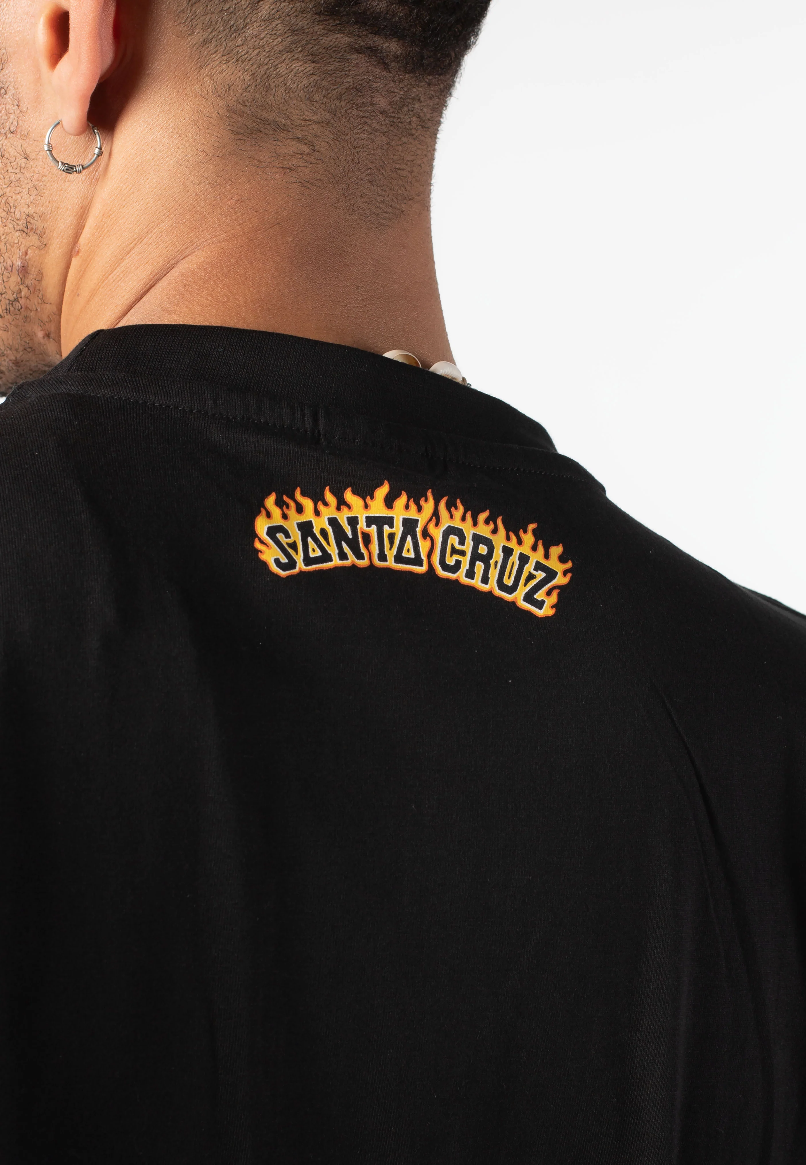 Burnt Bone Hand Black - T-Shirt - Image 3