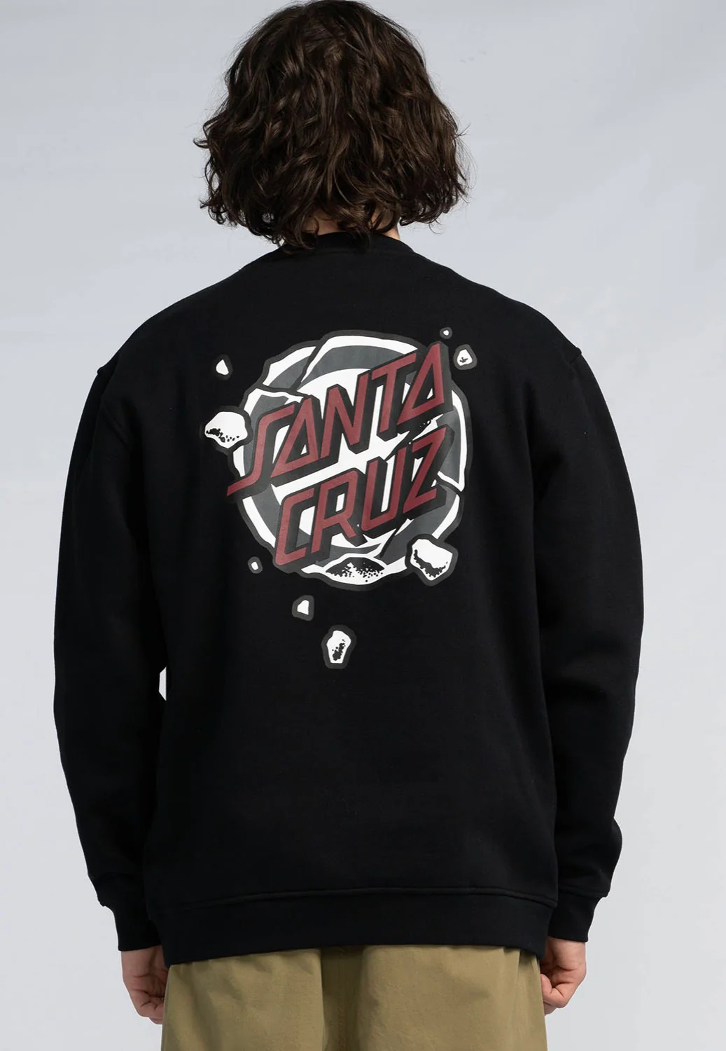 Roskopp Destruct Dot Black - Sweater - Image 2