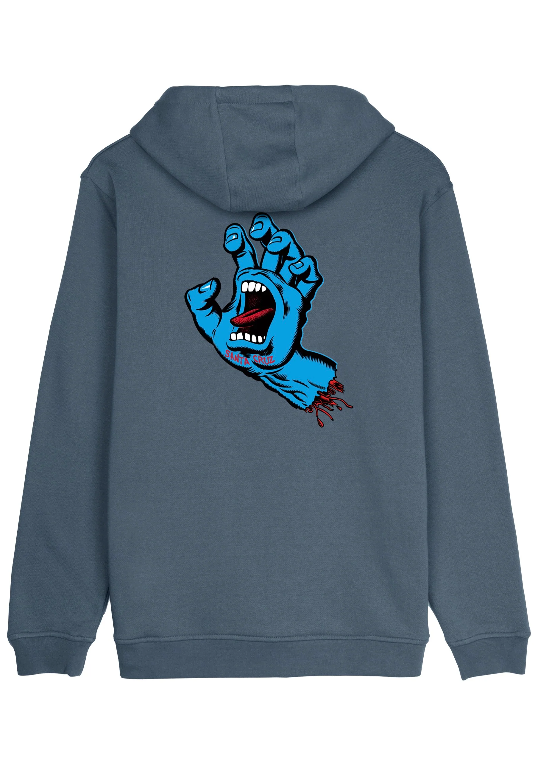 Screaming Hand Chest Storm Grey - Hoodie - Image 4