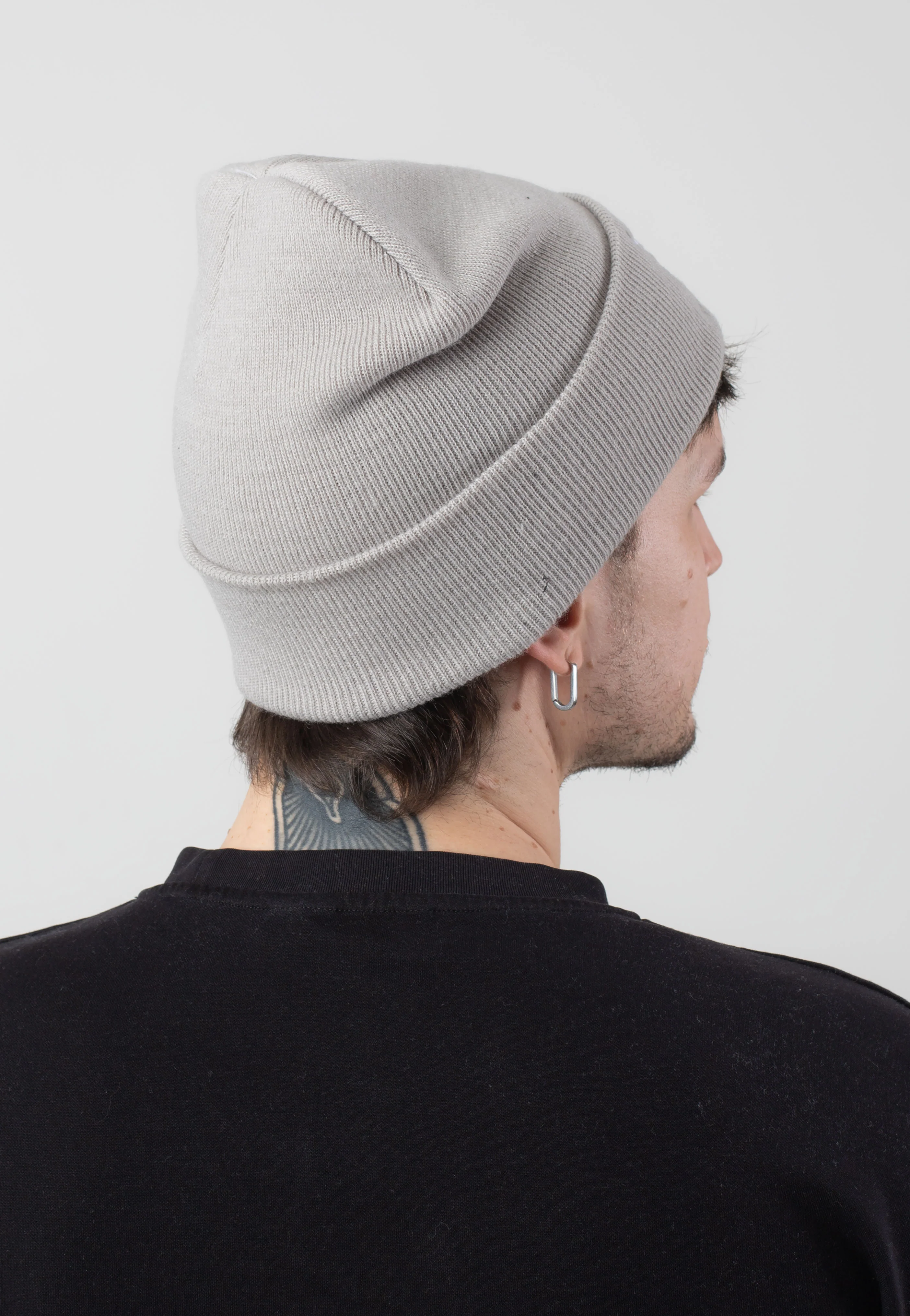 Logo Ash Grey - Beanie - Image 4