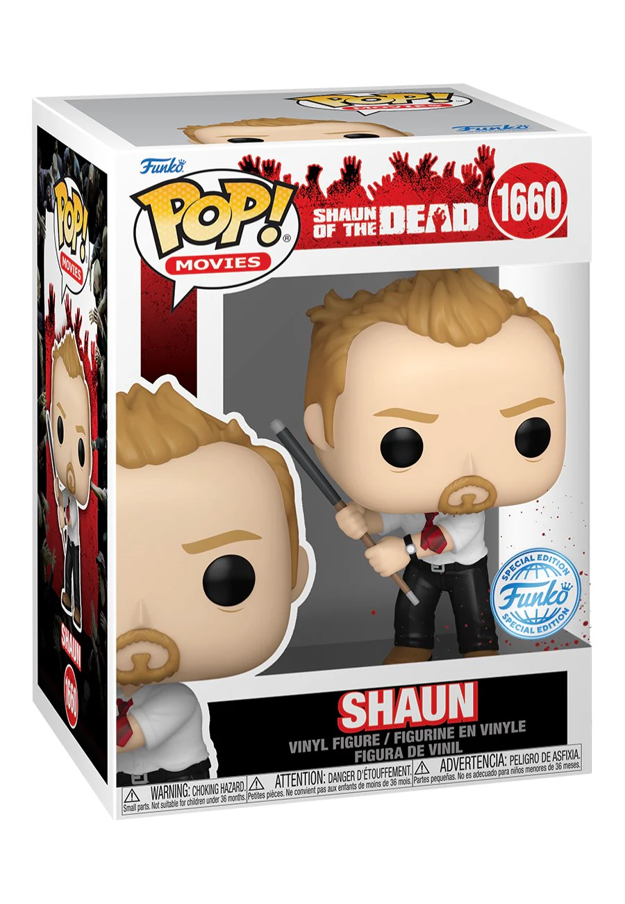 Shaun w/Chase (Blood) POP! Vinyl - Funko Pop - Image 3