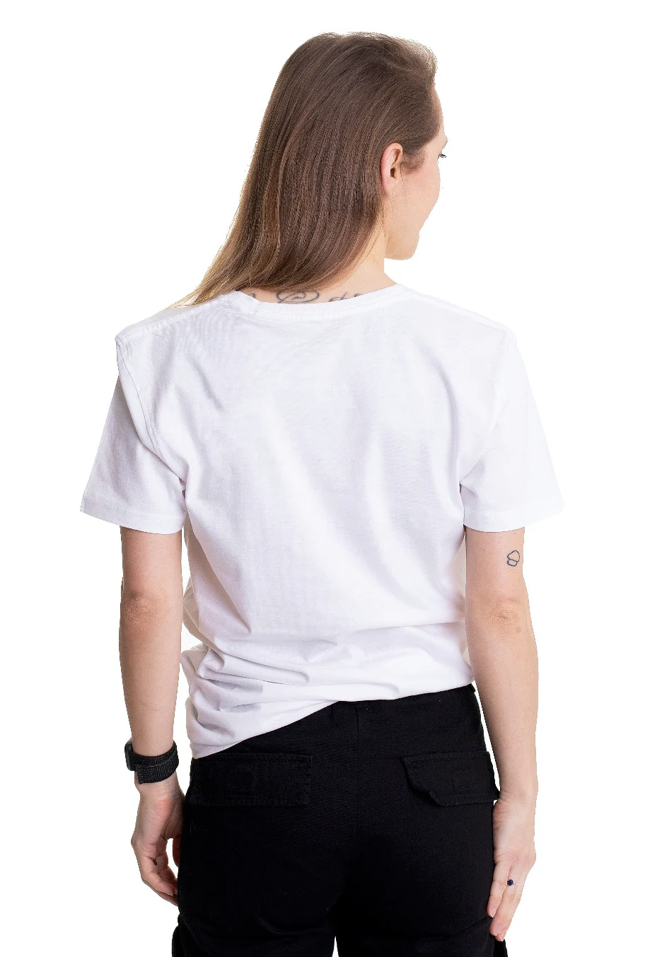 Coloured Cat White - T-Shirt - Image 2