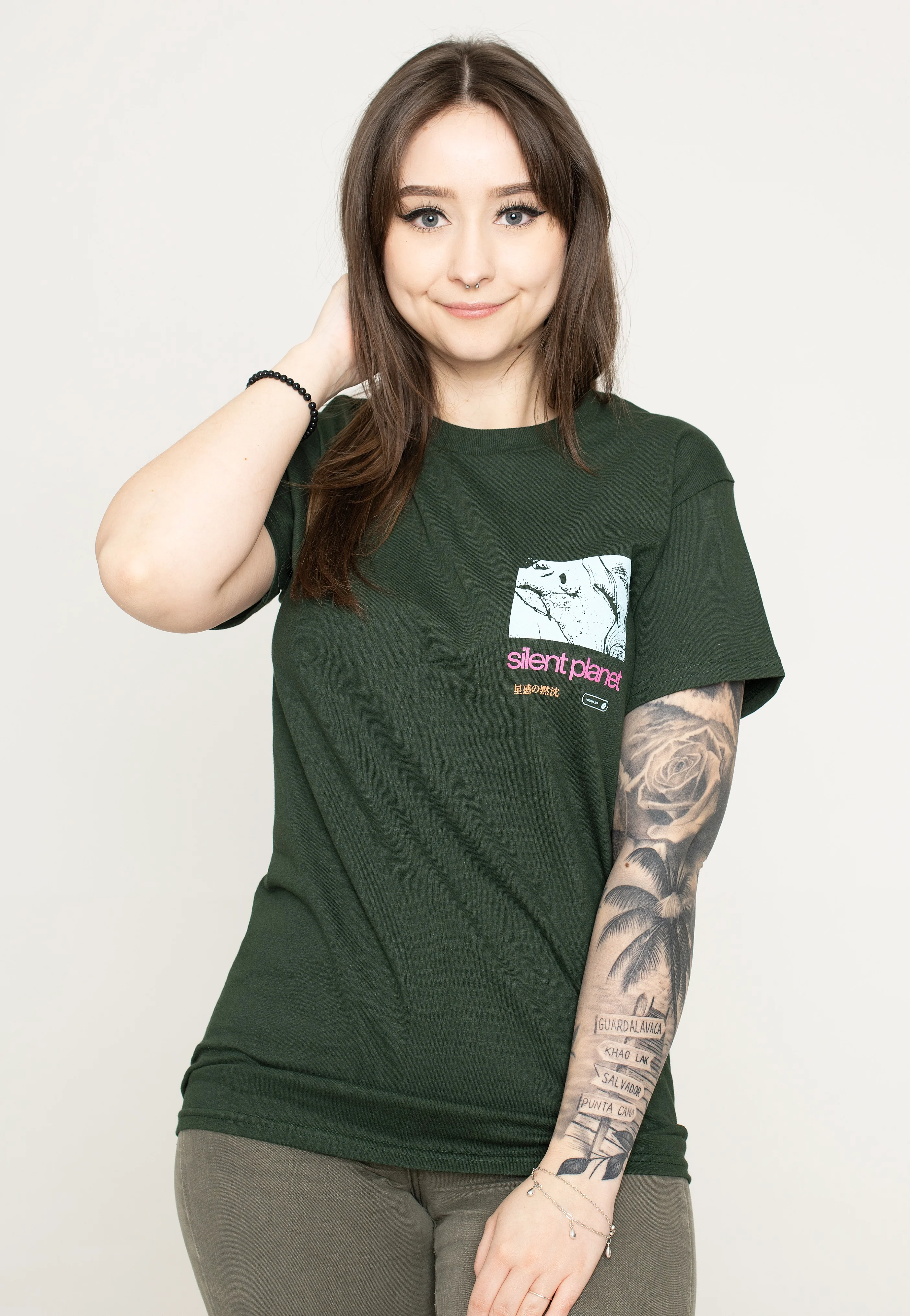 Girl Forest Green - T-Shirt - Image 5