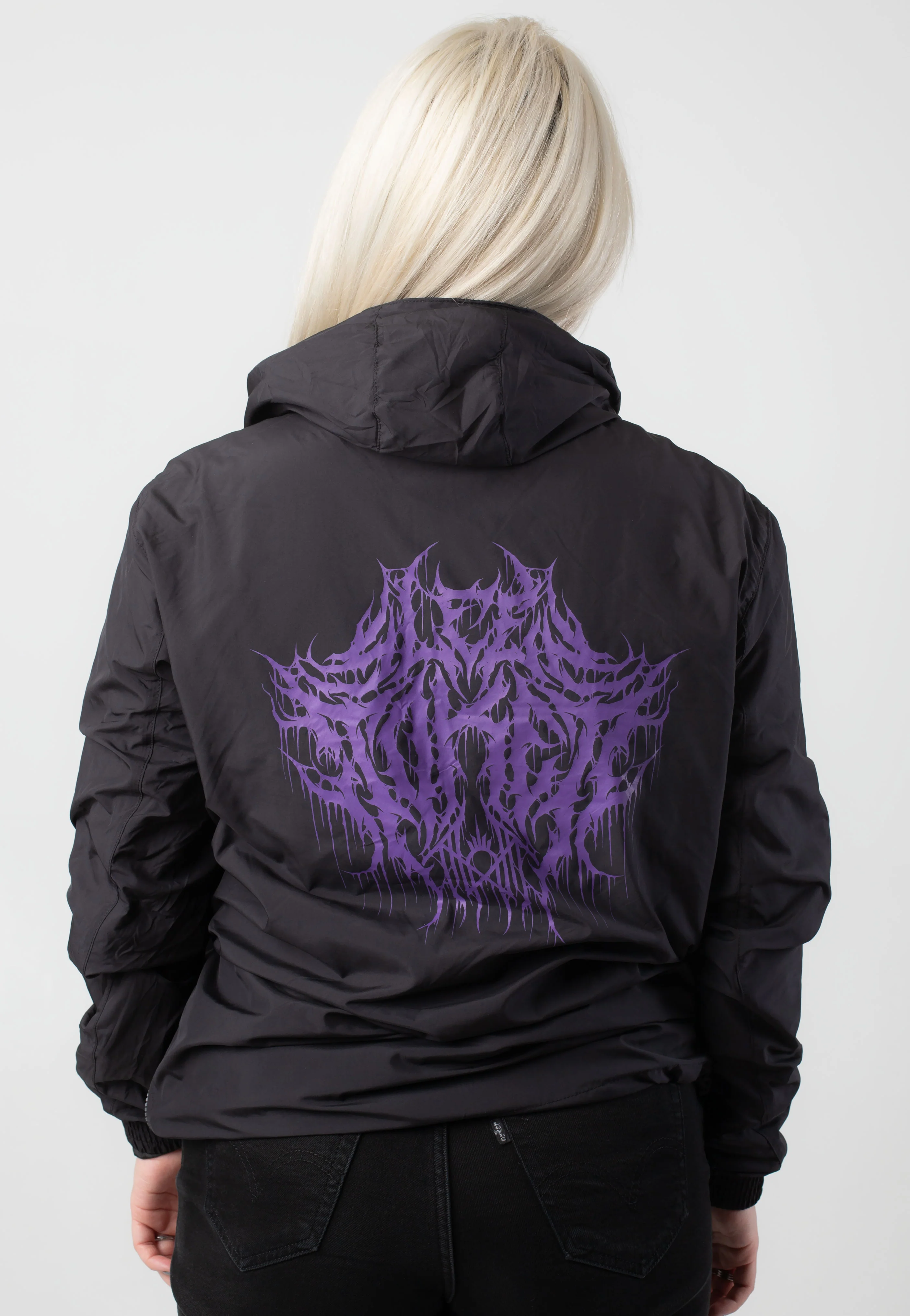 Death Metal Logo Pullover - Windbreaker - Image 2