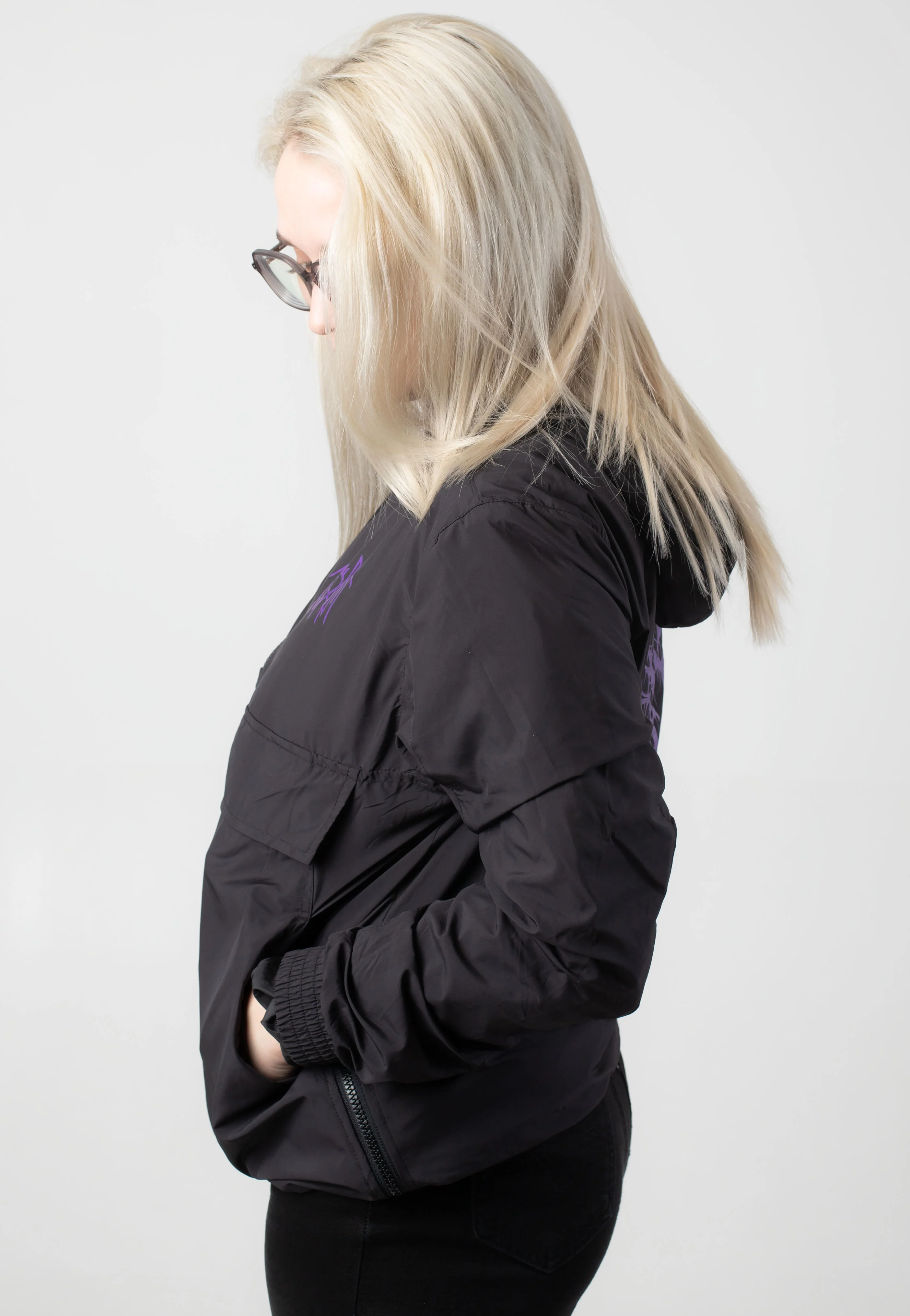 Death Metal Logo Pullover - Windbreaker - Image 4
