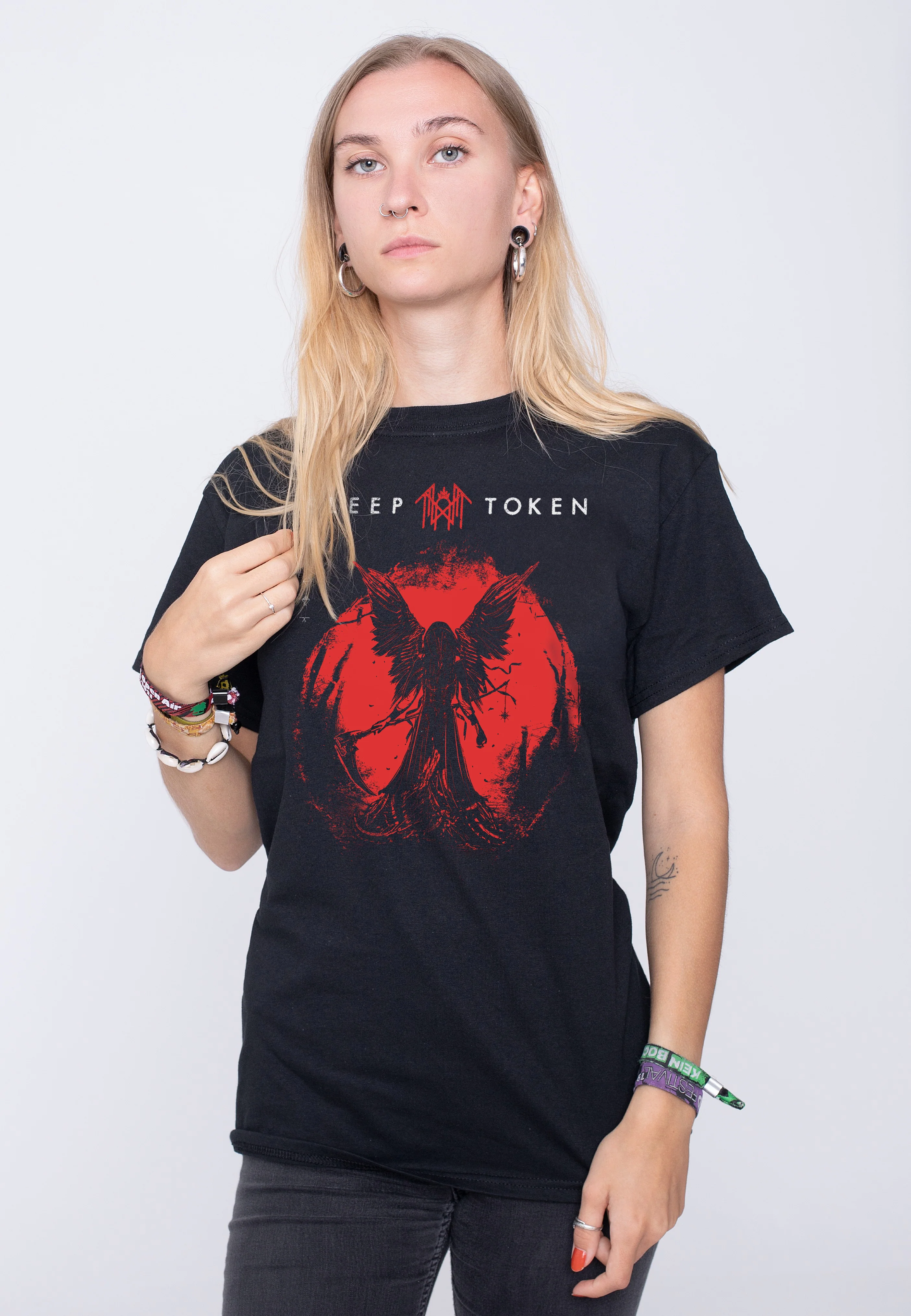 Red Reaper Angel - T-Shirt - Image 4