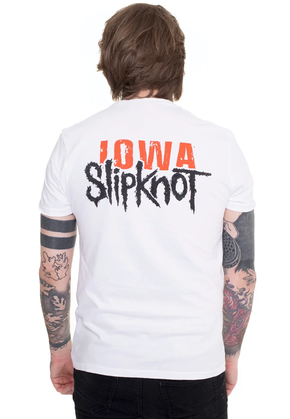 Iowa Goat Shadow White - T-Shirt - Image 4