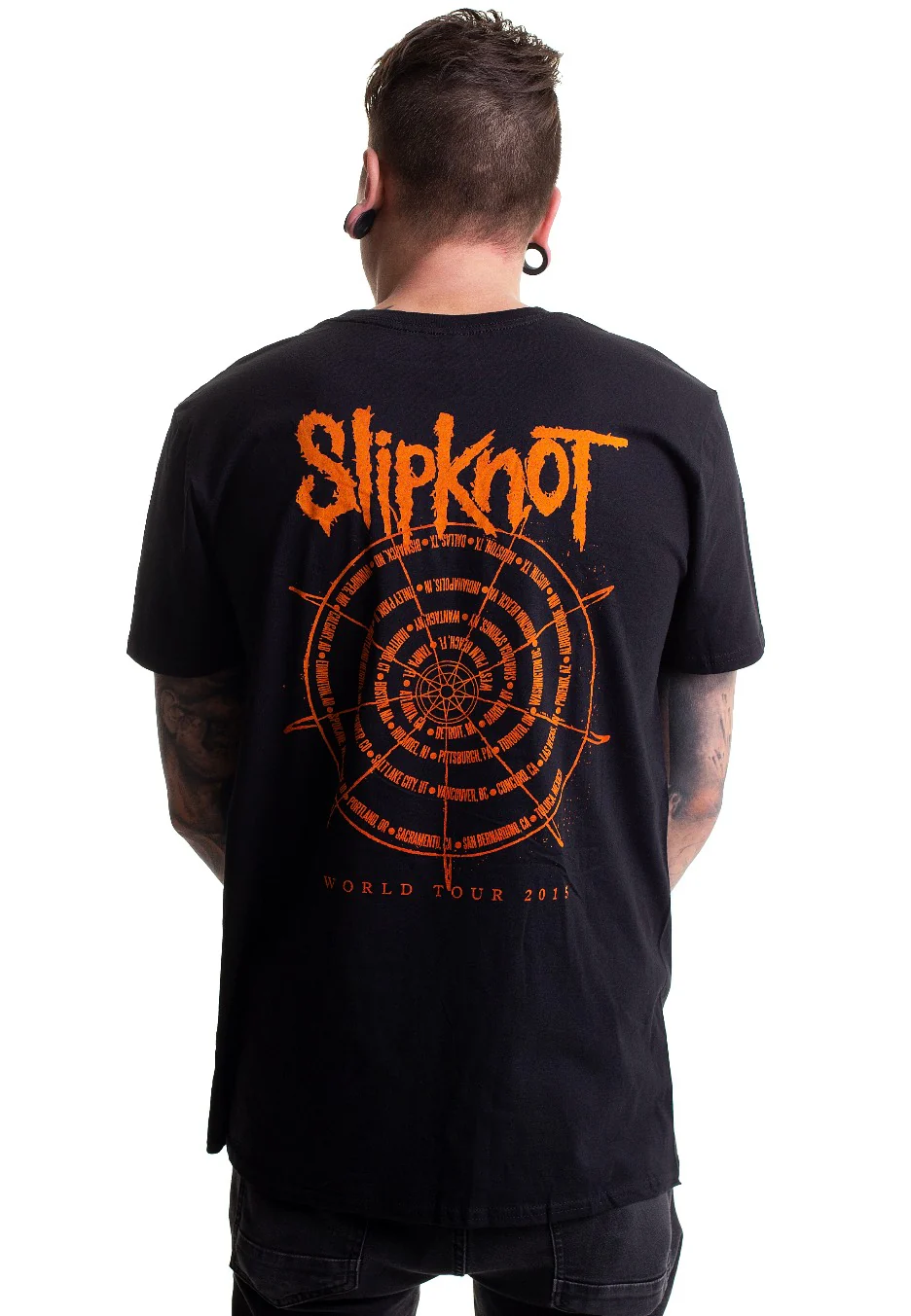 The Wheel Back Print - T-Shirt - Image 3