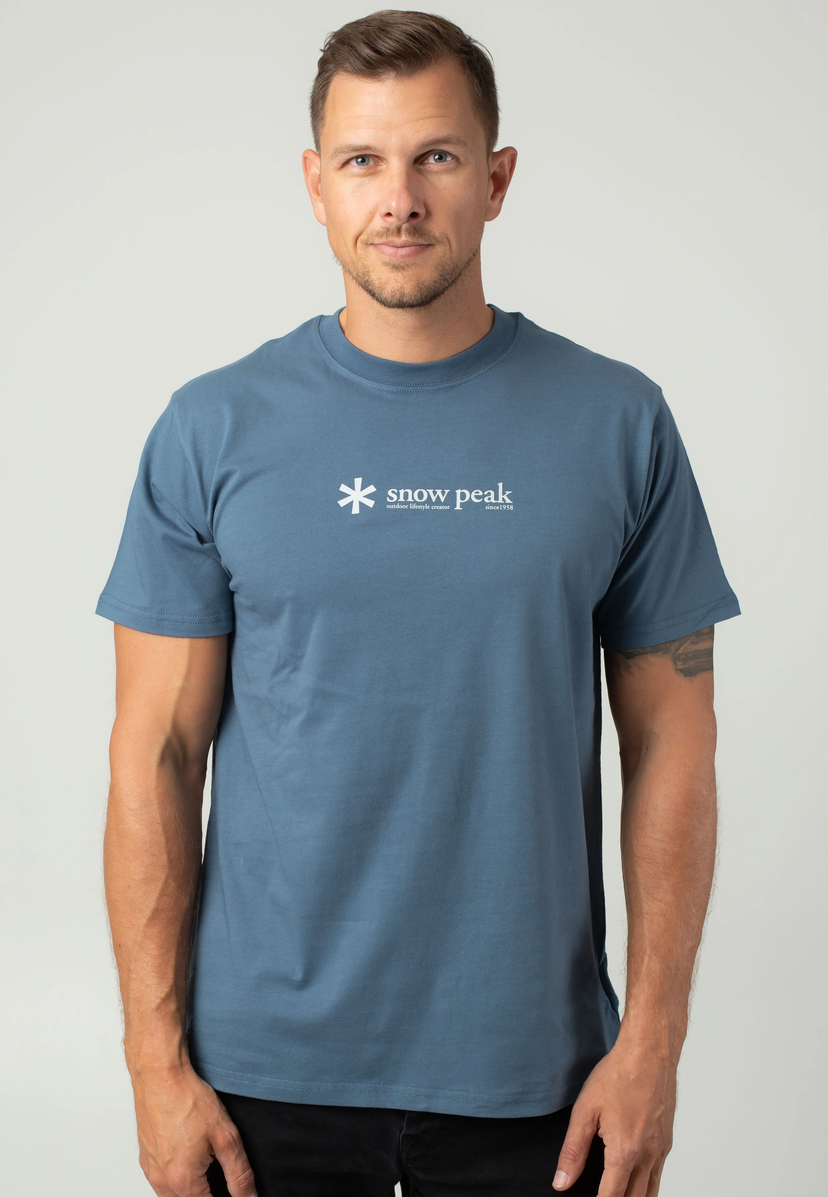 Soft Cotton Logo Slateblue - T-Shirt