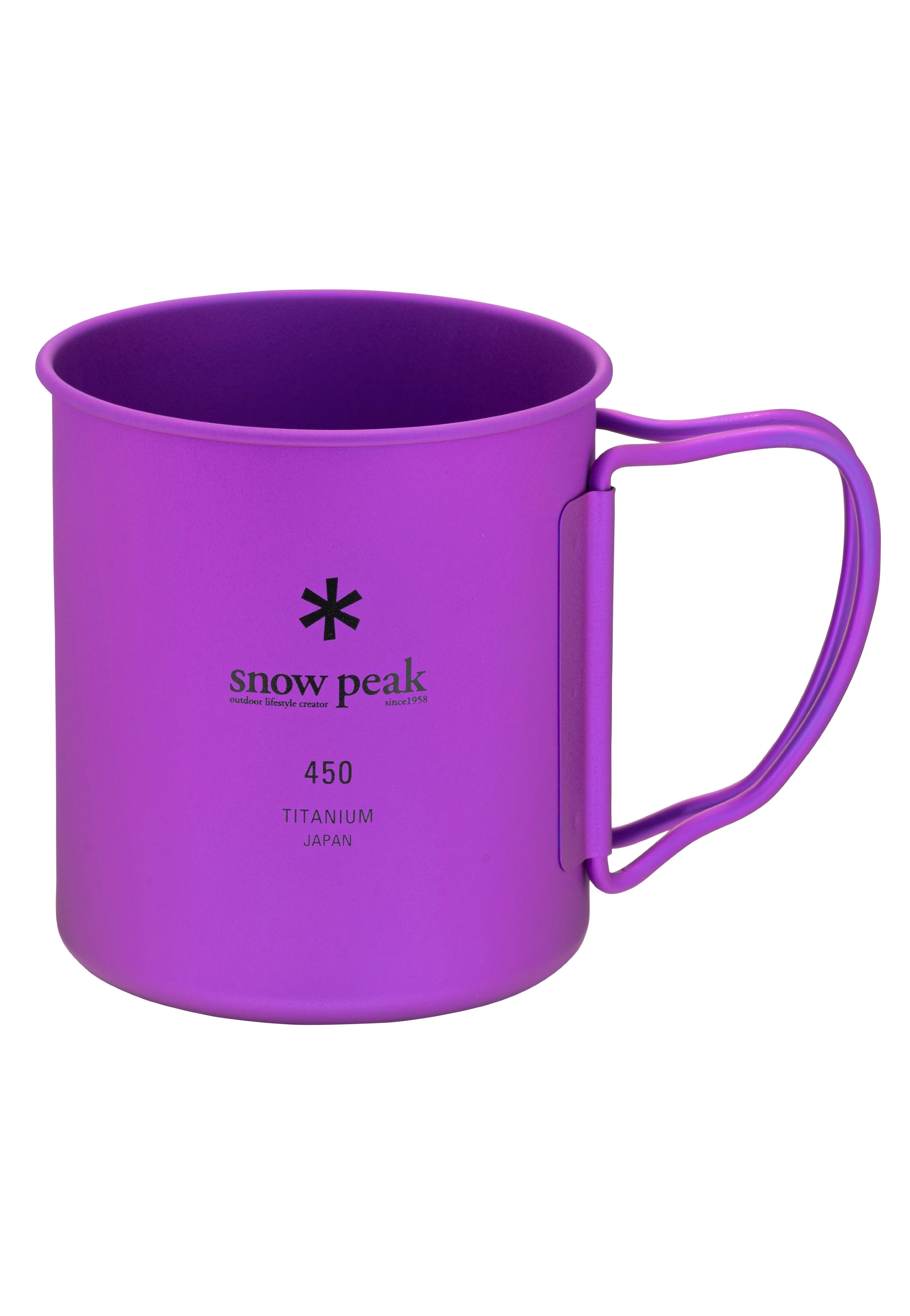 Titanium Single 450 Anodized - Mug