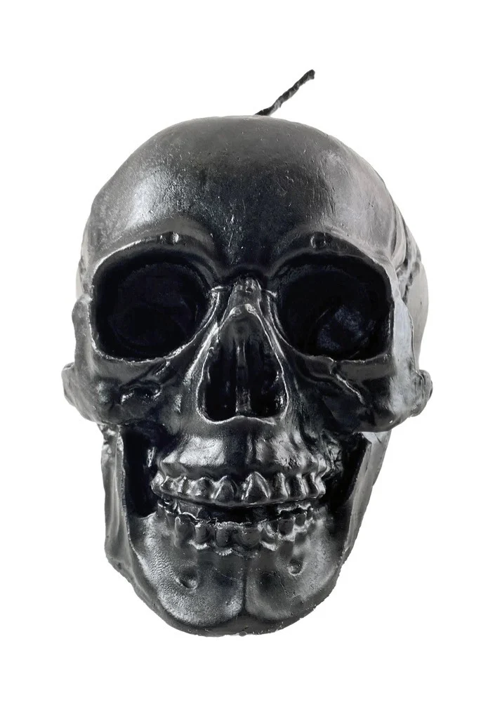 Anatomical Skull Black - Candle - Image 2