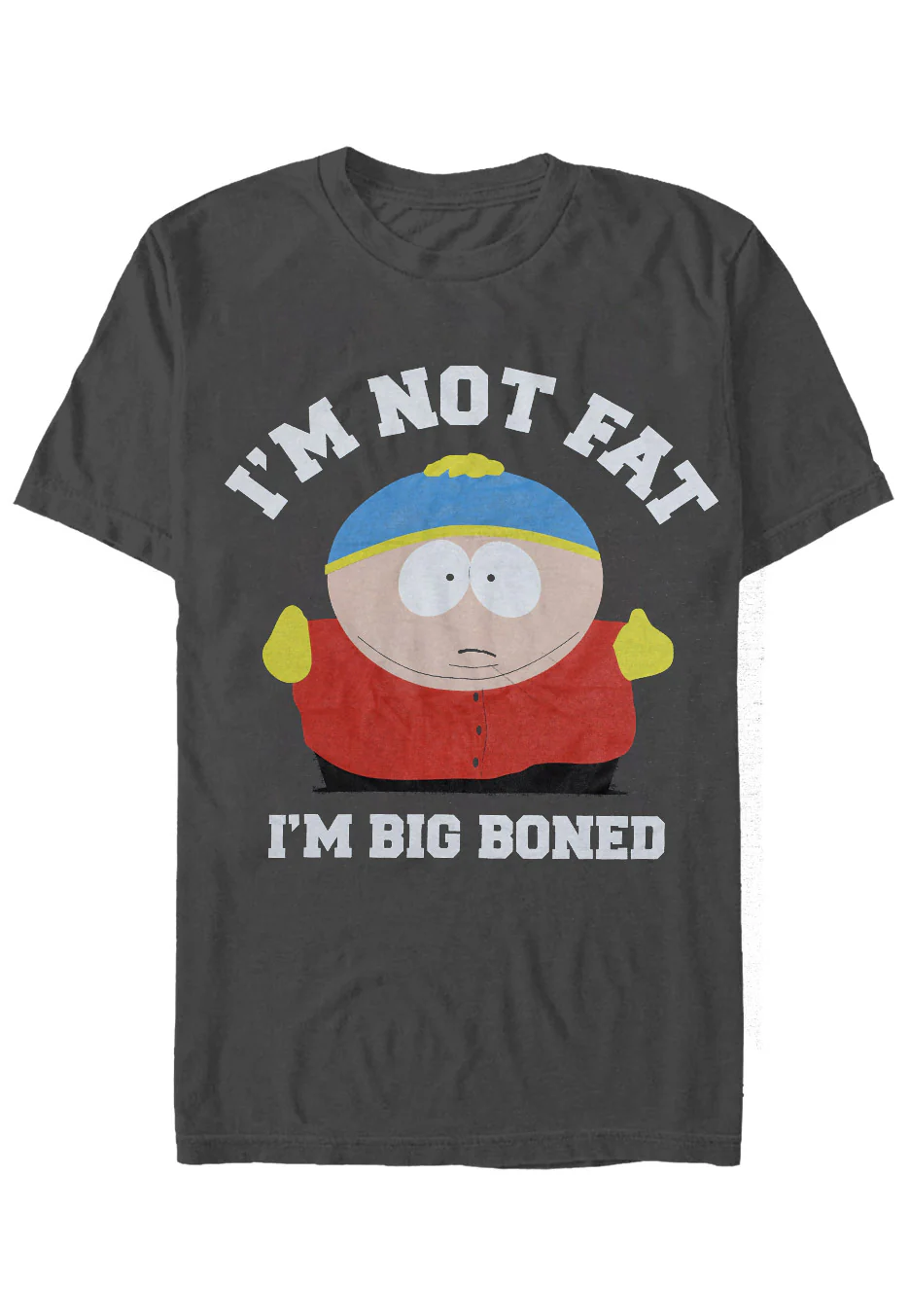 I'm Not Fat, I'm Big Boned Dark Heather - T-Shirt - Image 5