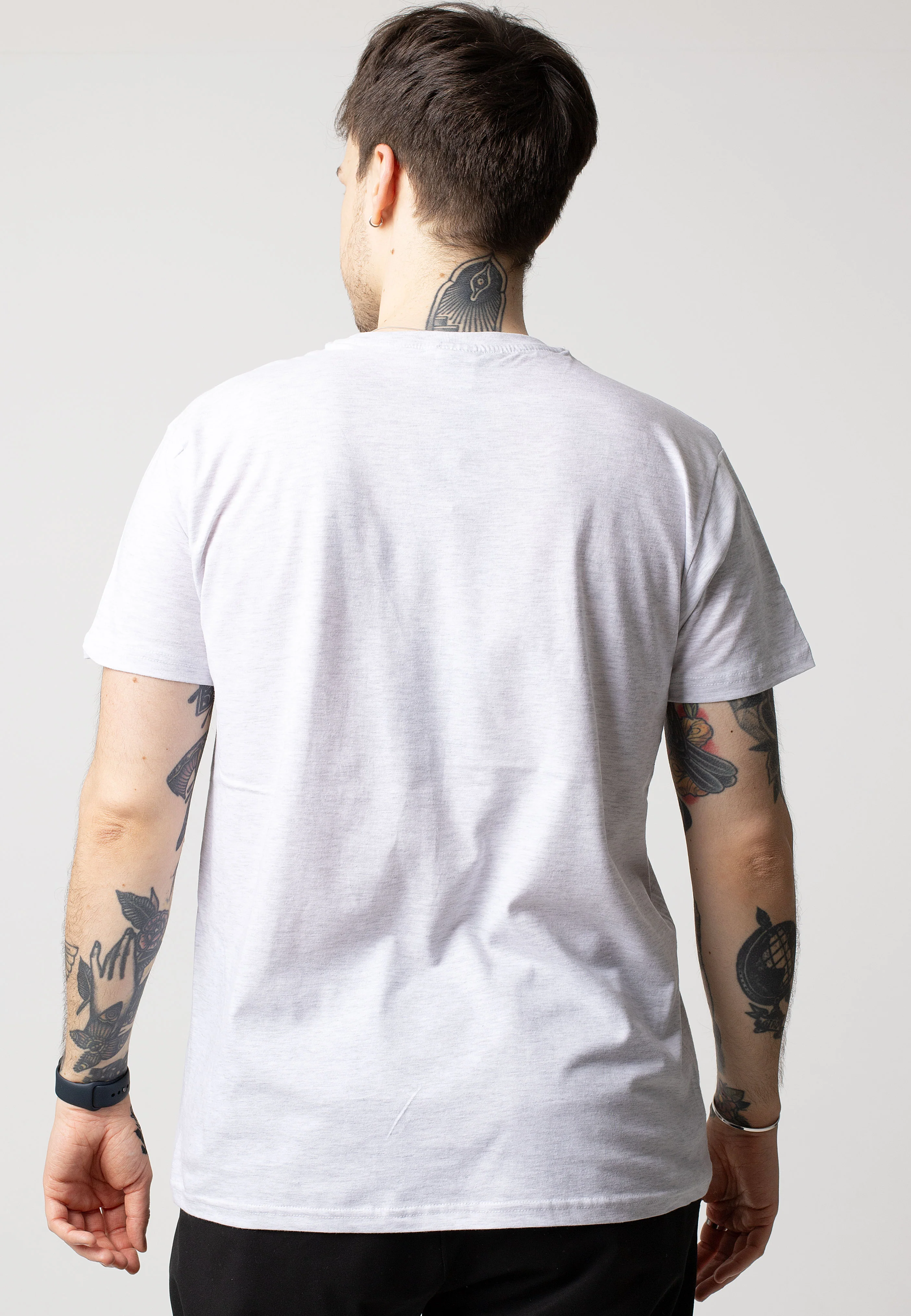 Respect My Authority Heather Grey - T-Shirt - Image 5