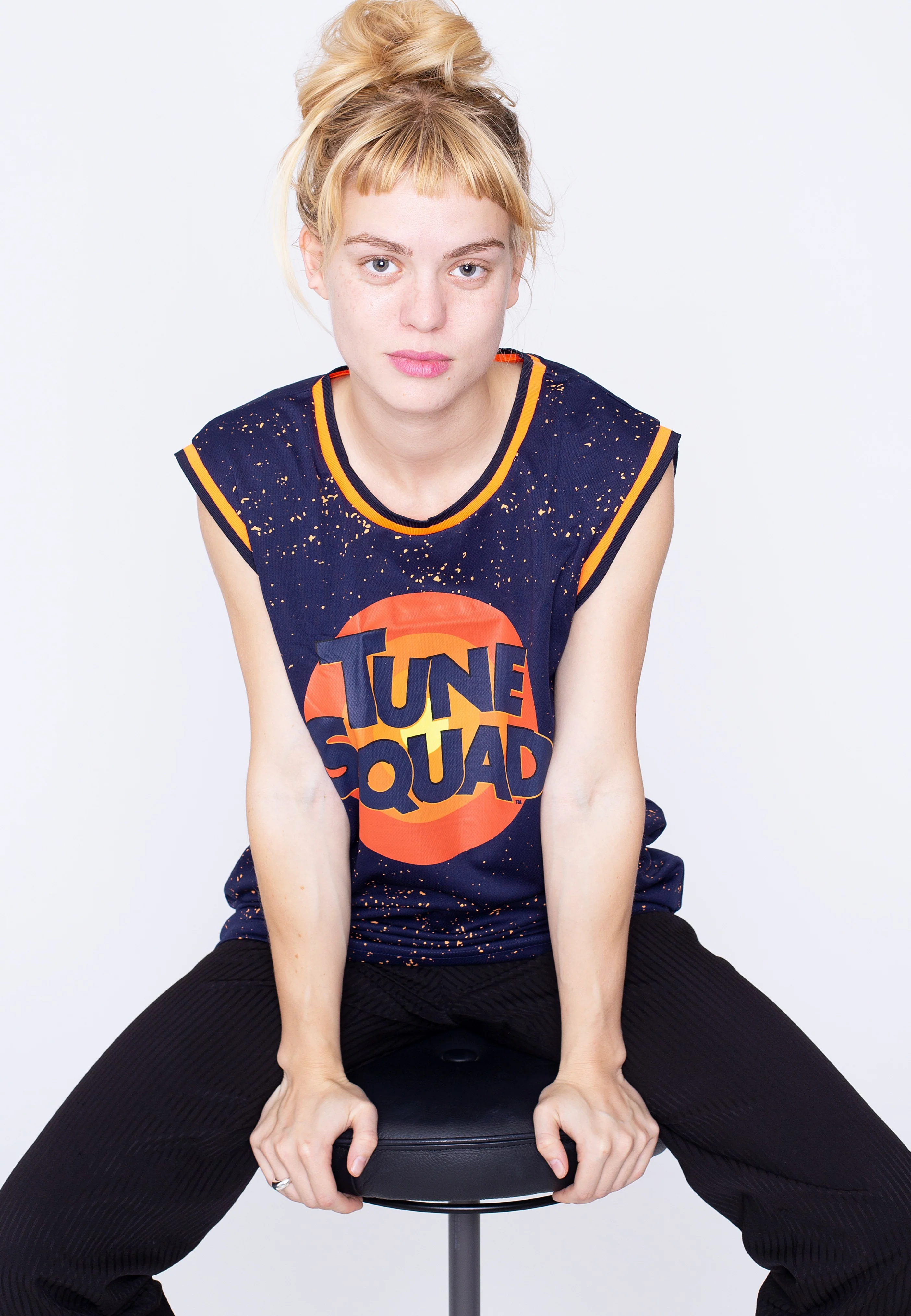 Tune Squad Basketball Navy - Tank