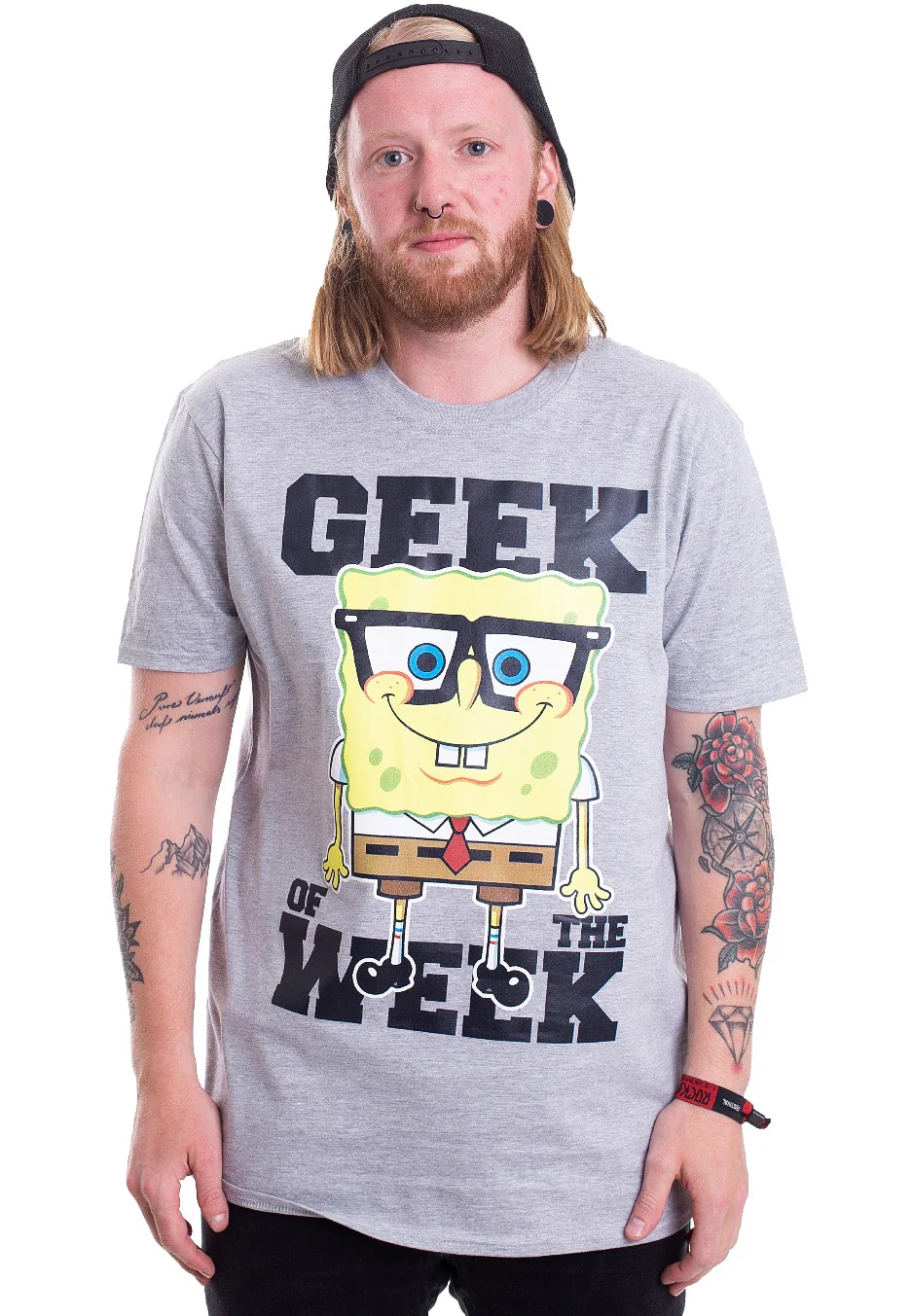 Geek Of The Week Heather Grey - T-Shirt - Image 3