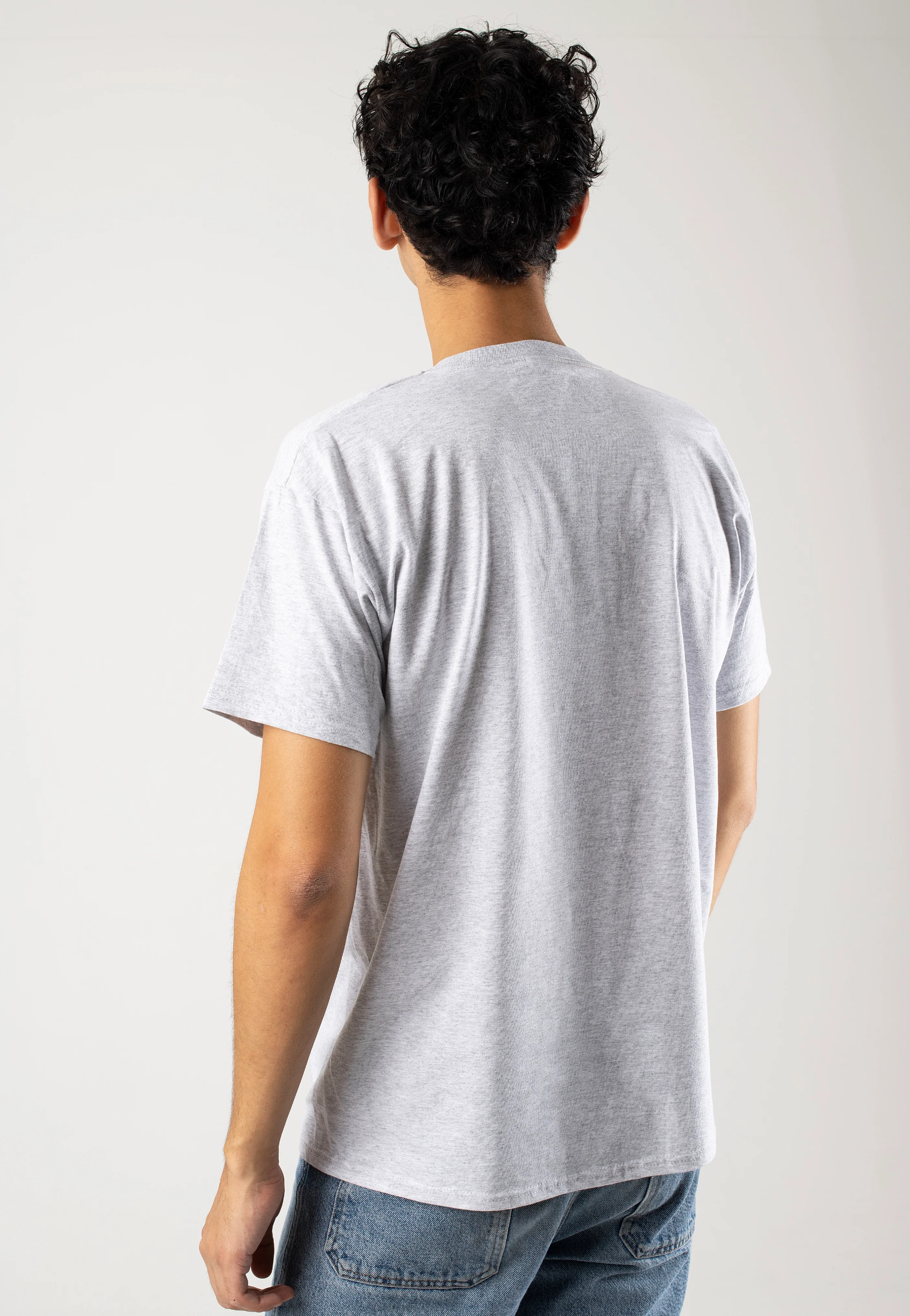 Name Heather Grey - T-Shirt - Image 4