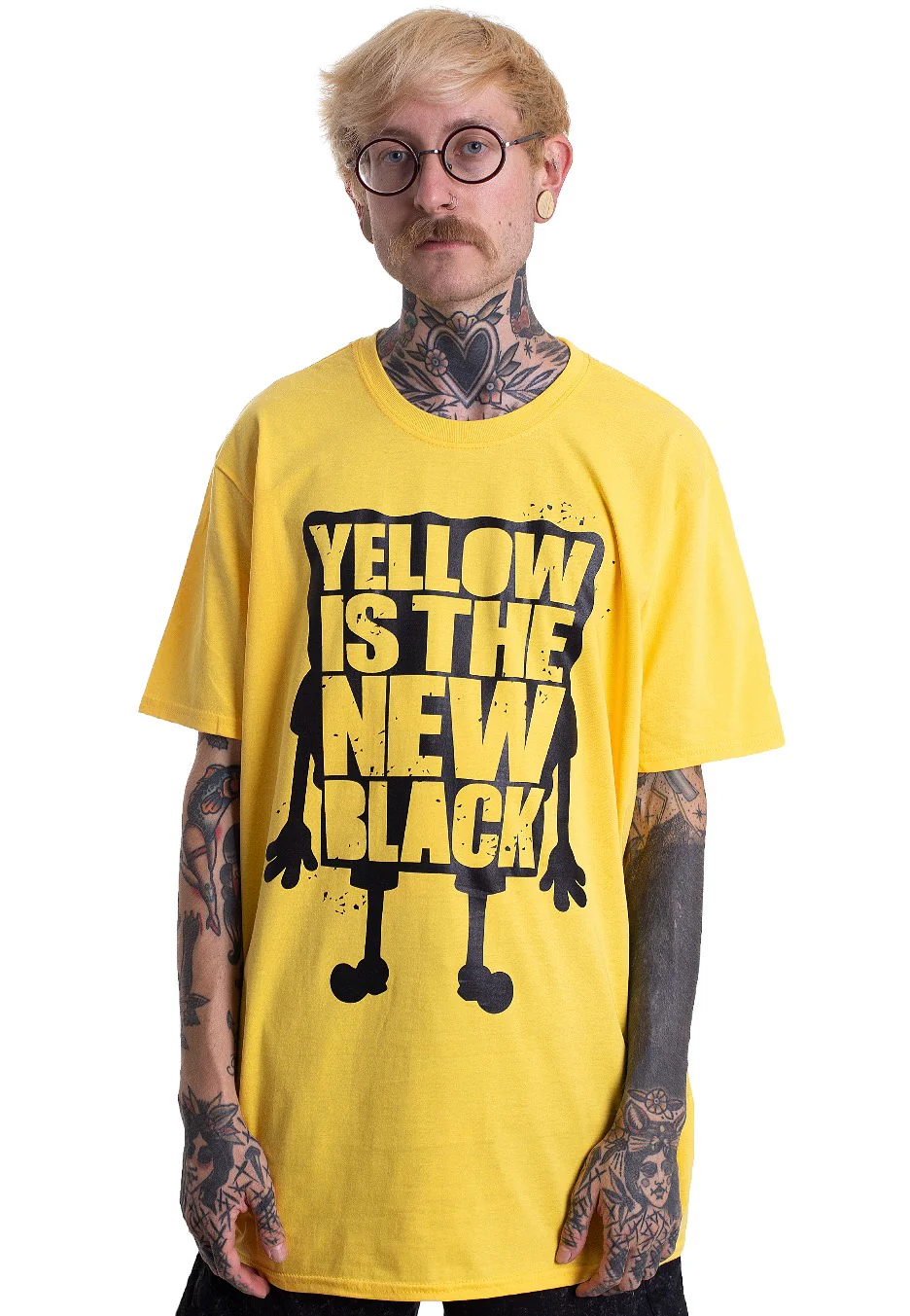 Yellow Is The New Black Yellow - T-Shirt - Image 3