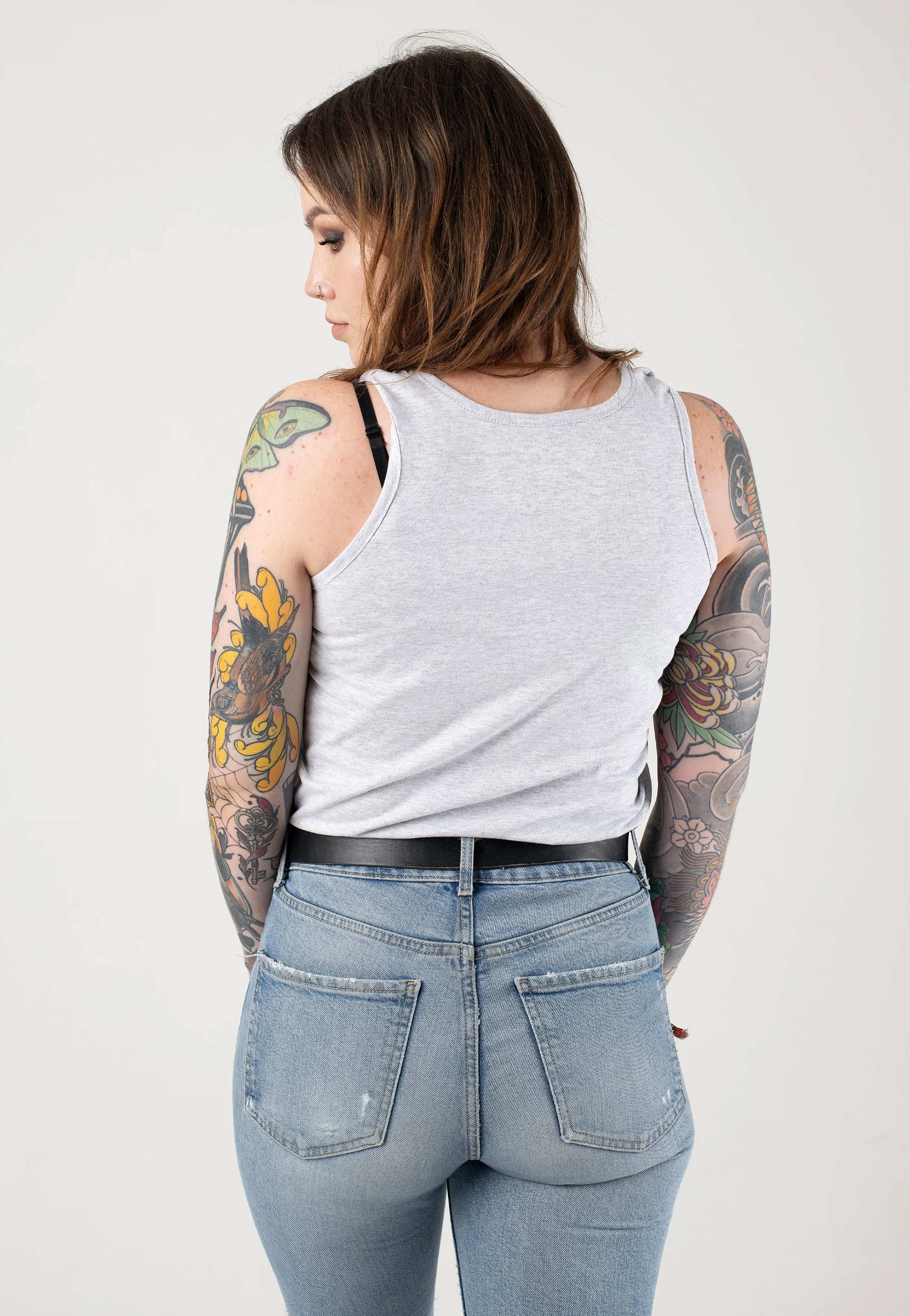 Raise Your Hand Heather Grey - Tank - Image 2