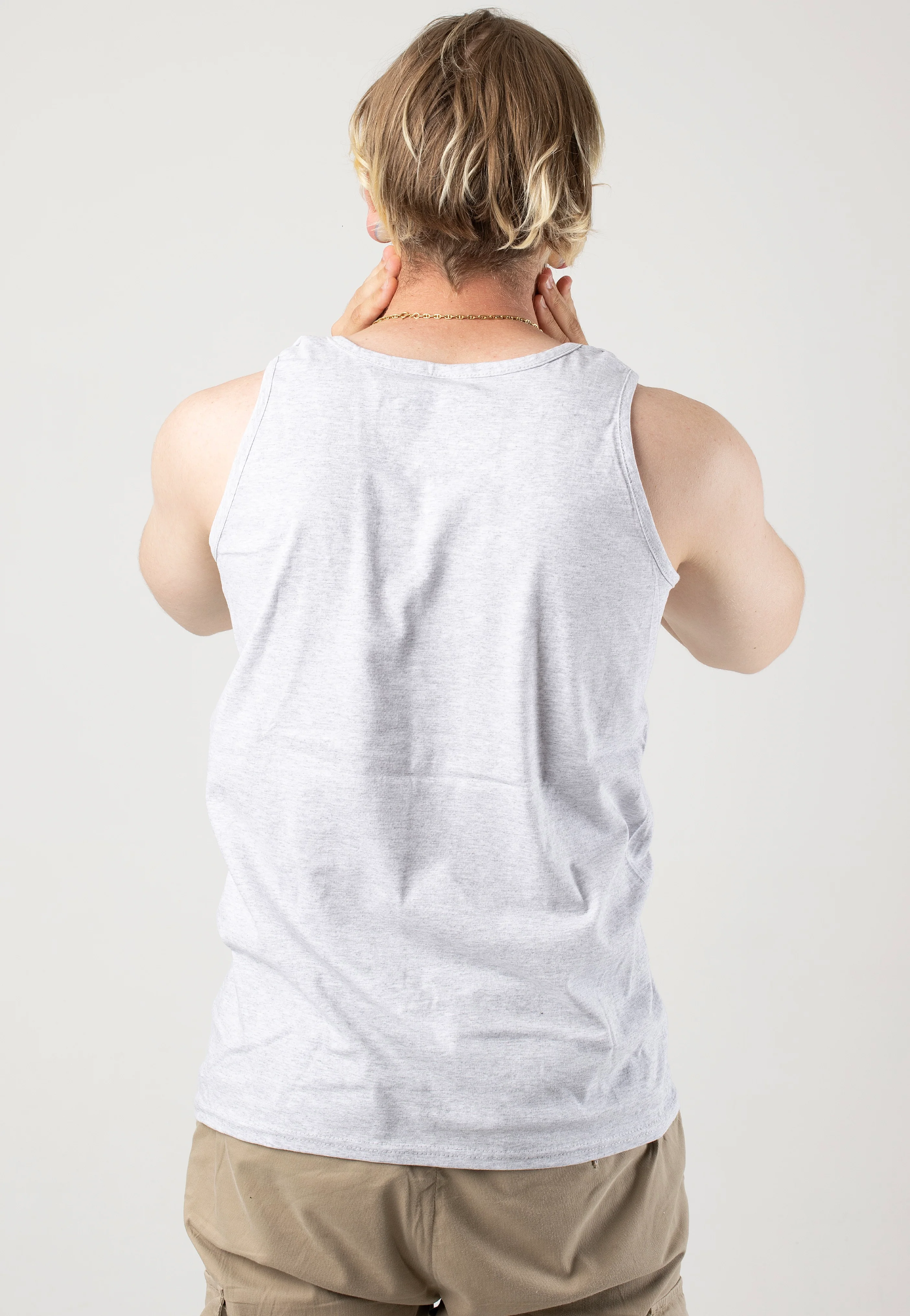 Raise Your Hand Heather Grey - Tank - Image 4