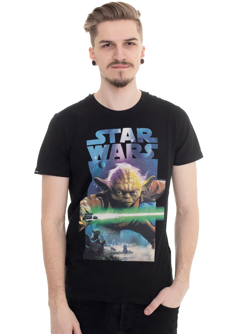 Yoda Poster - T-Shirt - Image 3