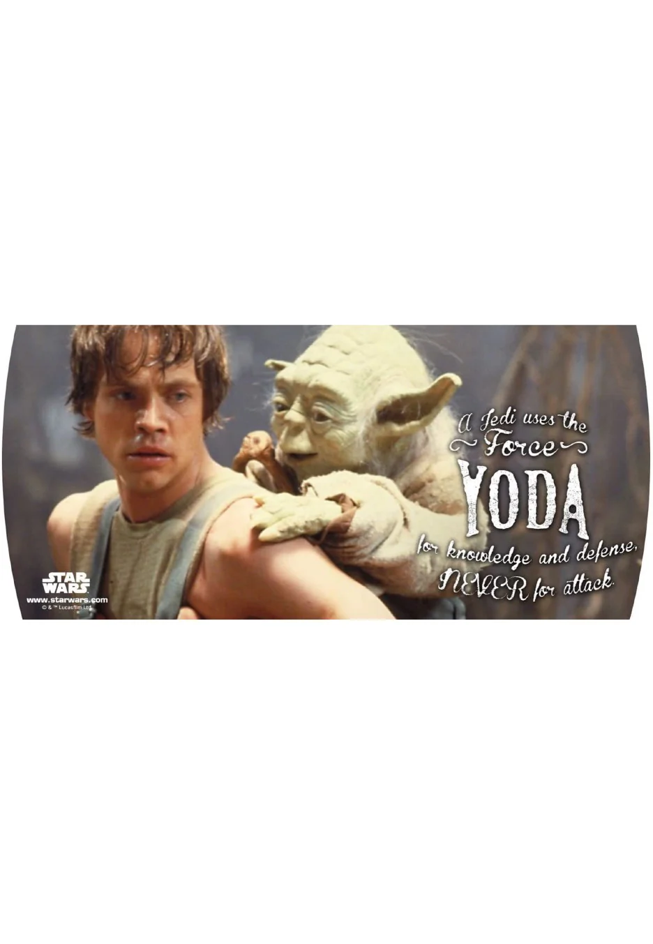 Yoda & Skywalker - Mug - Image 3