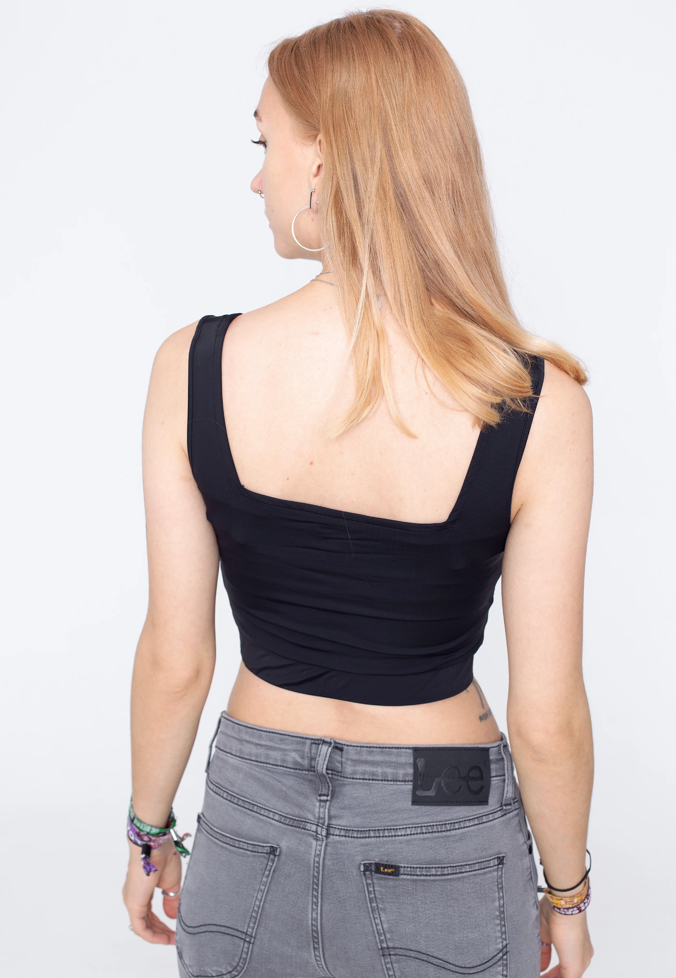 Ladies Sports Black/White - Top - Image 3