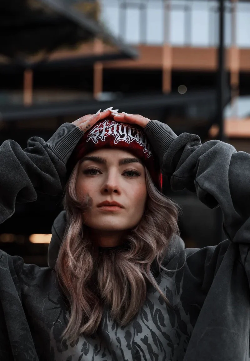 Acid Rain Red - Beanie - Image 2