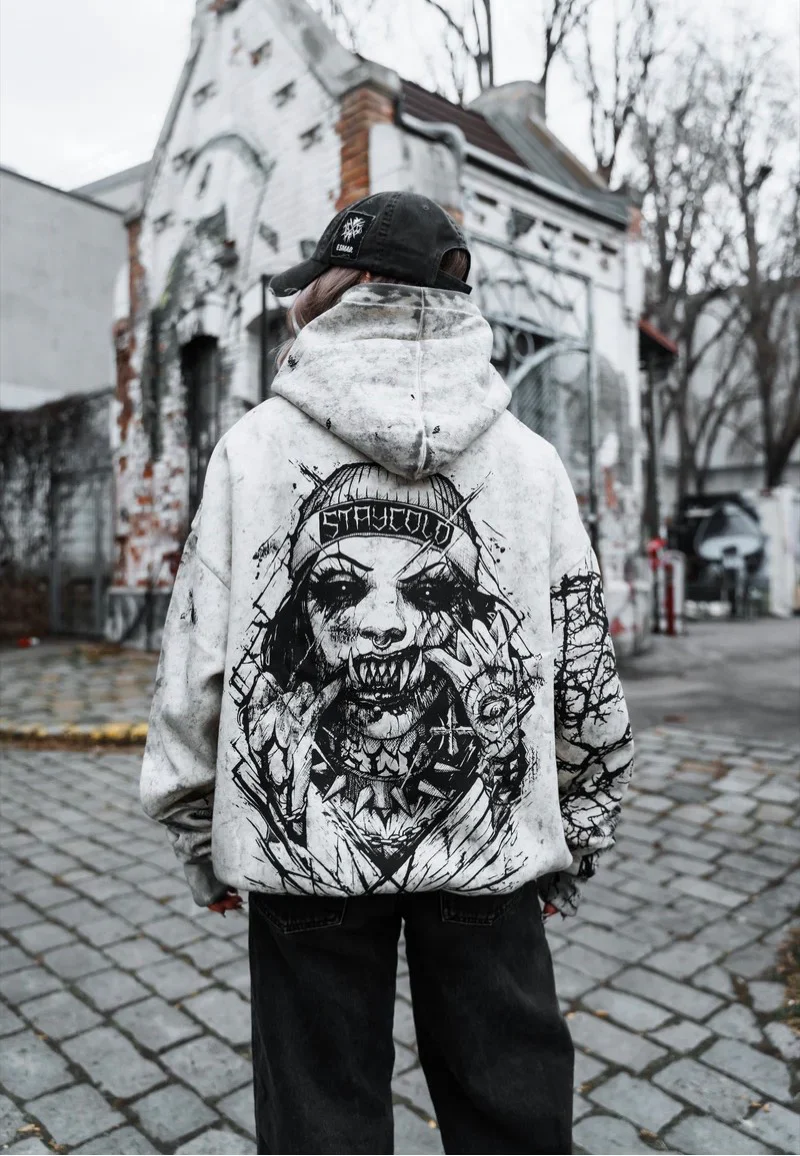 Attitude Oversized Sand - Hoodie - Image 4