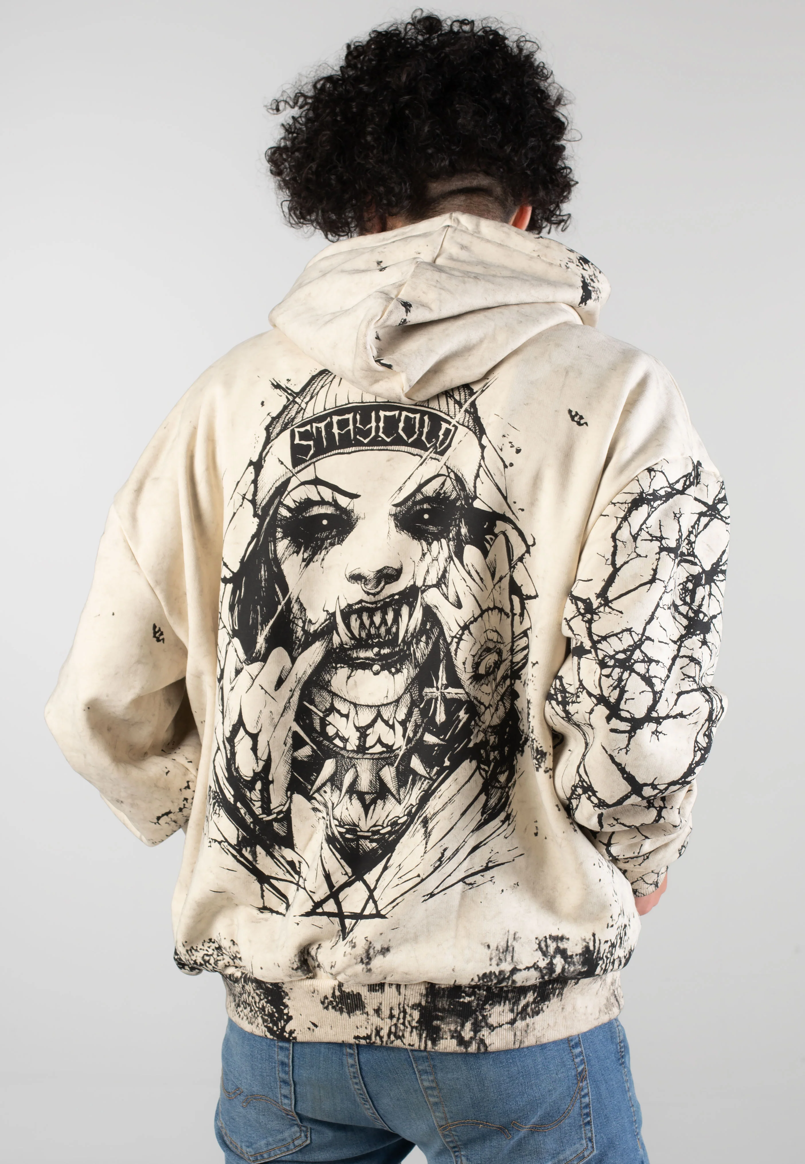Attitude Oversized Sand - Hoodie - Image 7
