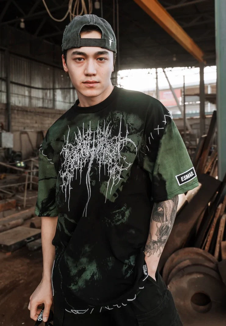 Chamber Of Chaos Heavy Oversized Mentol - T-Shirt