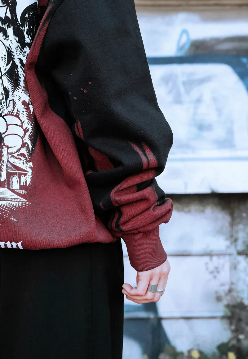 Church Burner Crew Oversized Customized - Hoodie - Image 4