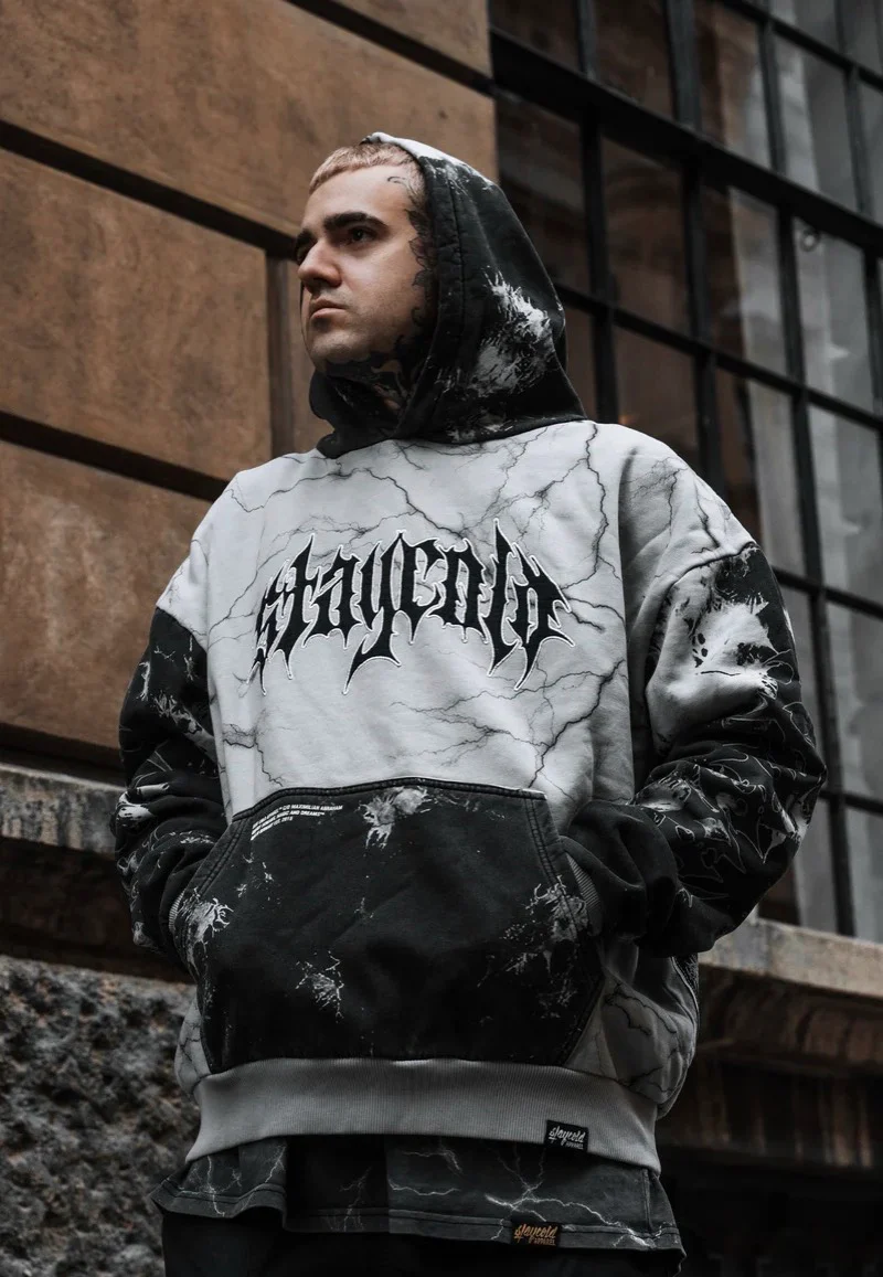 Ghostface Heavy Oversized Acid Dye 400gsm - Hoodie - Image 7
