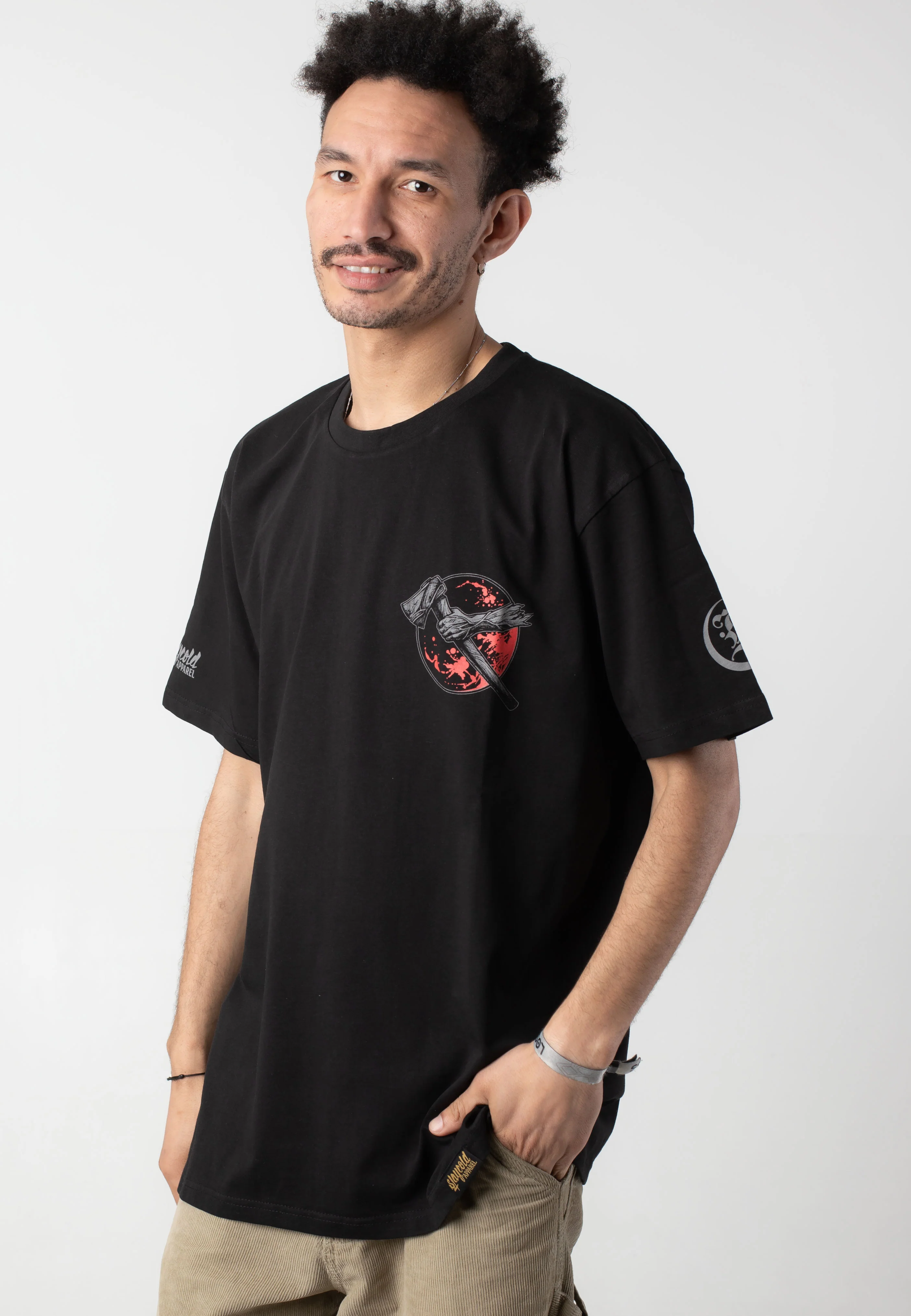 In The Woods Black - T-Shirt - Image 6