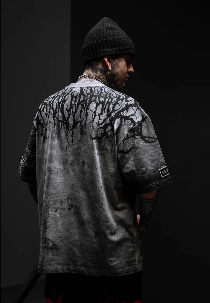 Reign Of Blood Oversized Wasted - T-Shirt - Image 3