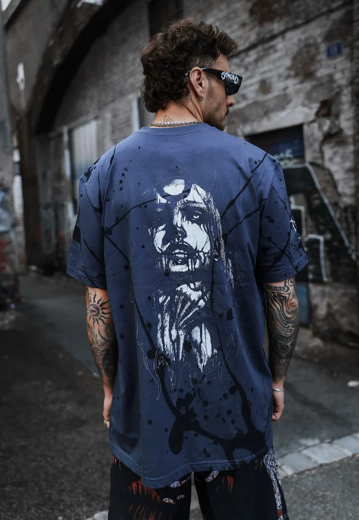 Strangled Blue - T-Shirt - Image 2