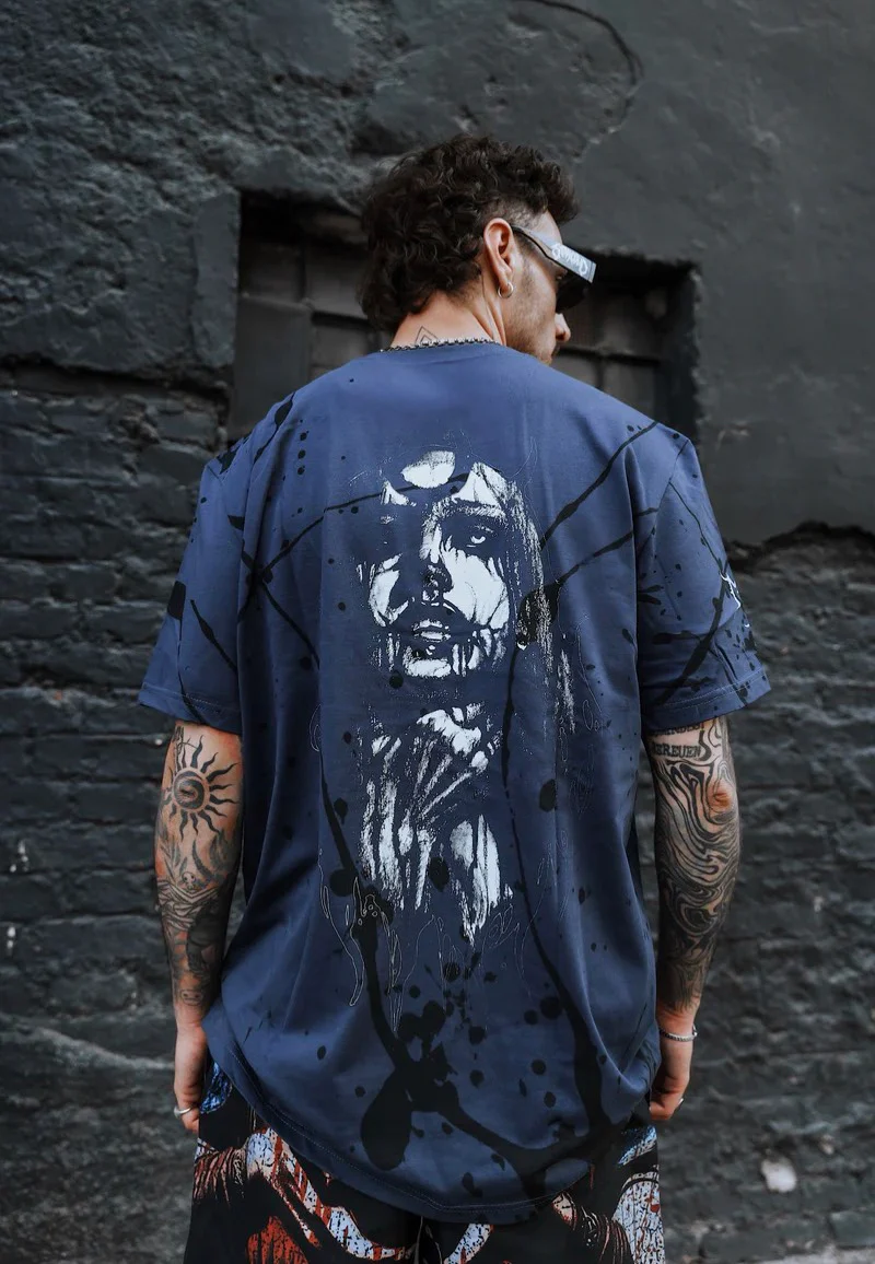 Strangled Blue - T-Shirt - Image 5