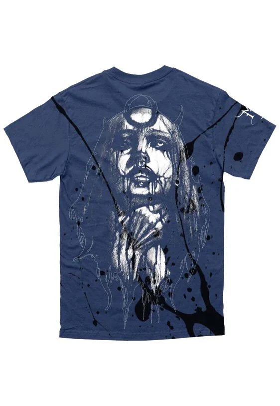 Strangled Blue - T-Shirt - Image 7
