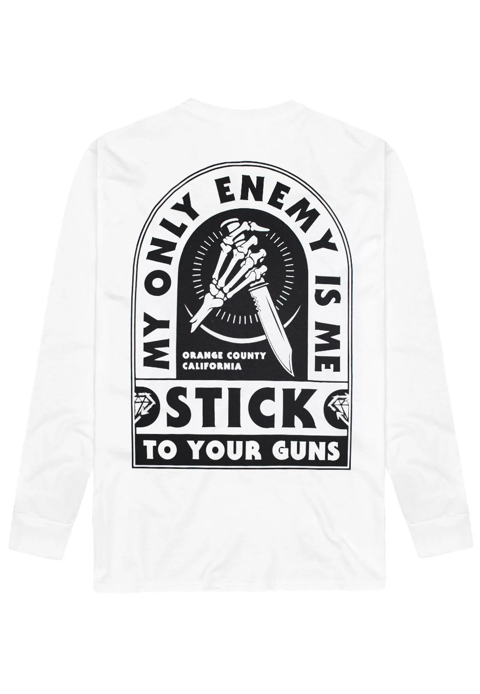 Enemy White - Longsleeve - Image 2