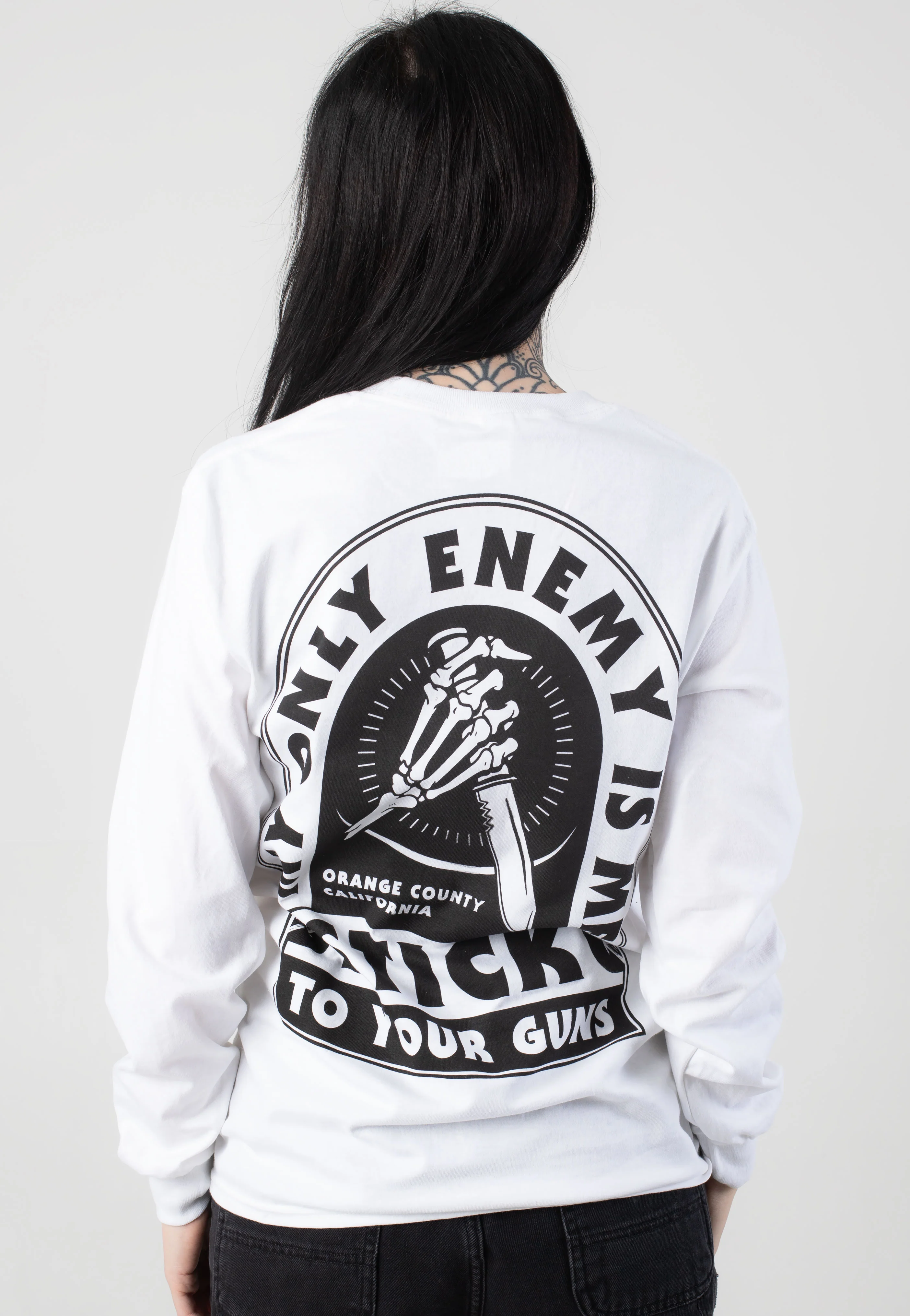 Enemy White - Longsleeve - Image 6