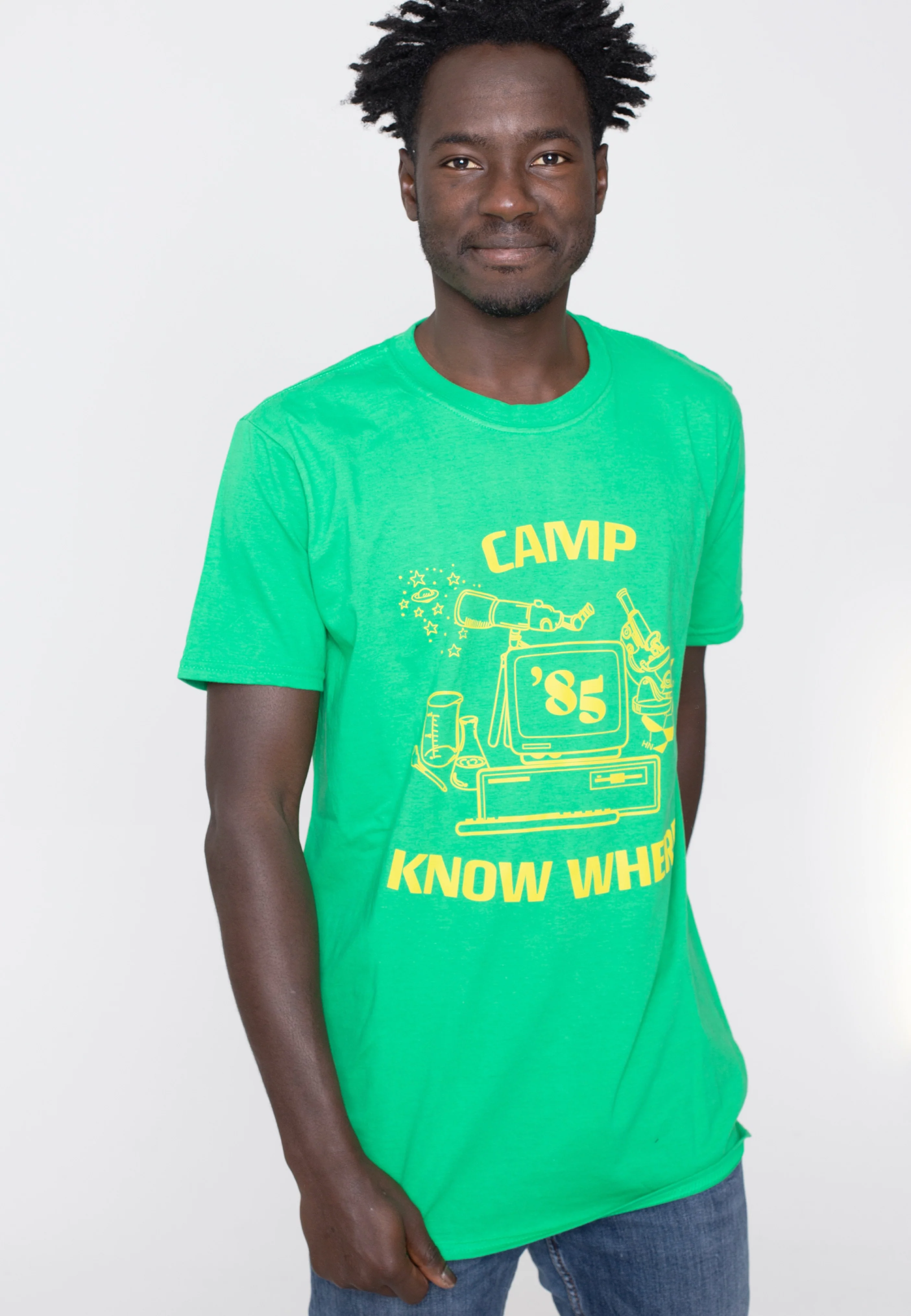 Camp Know Where Green - T-Shirt - Image 3