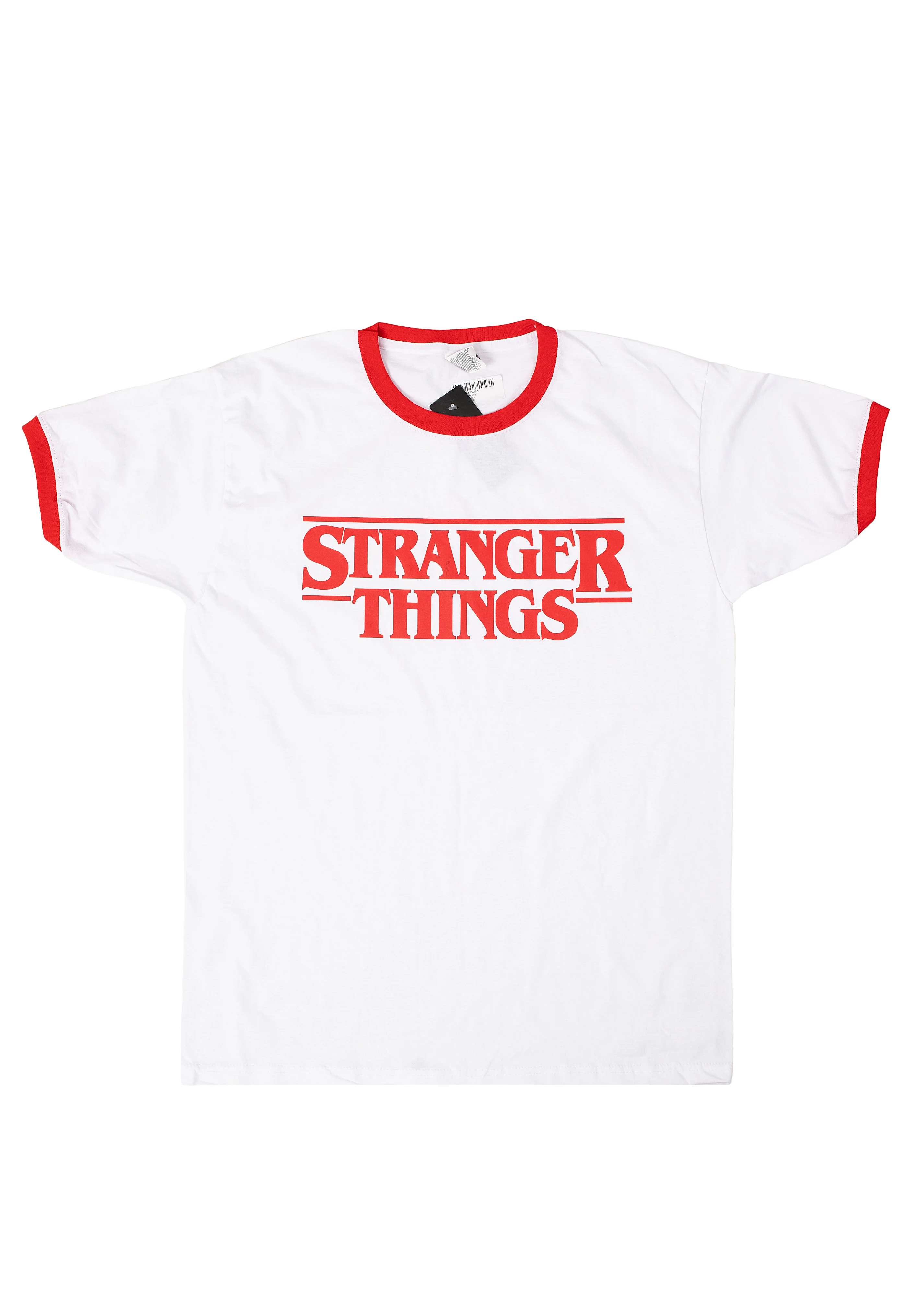 Logo Ringer White - T-Shirt - Image 5
