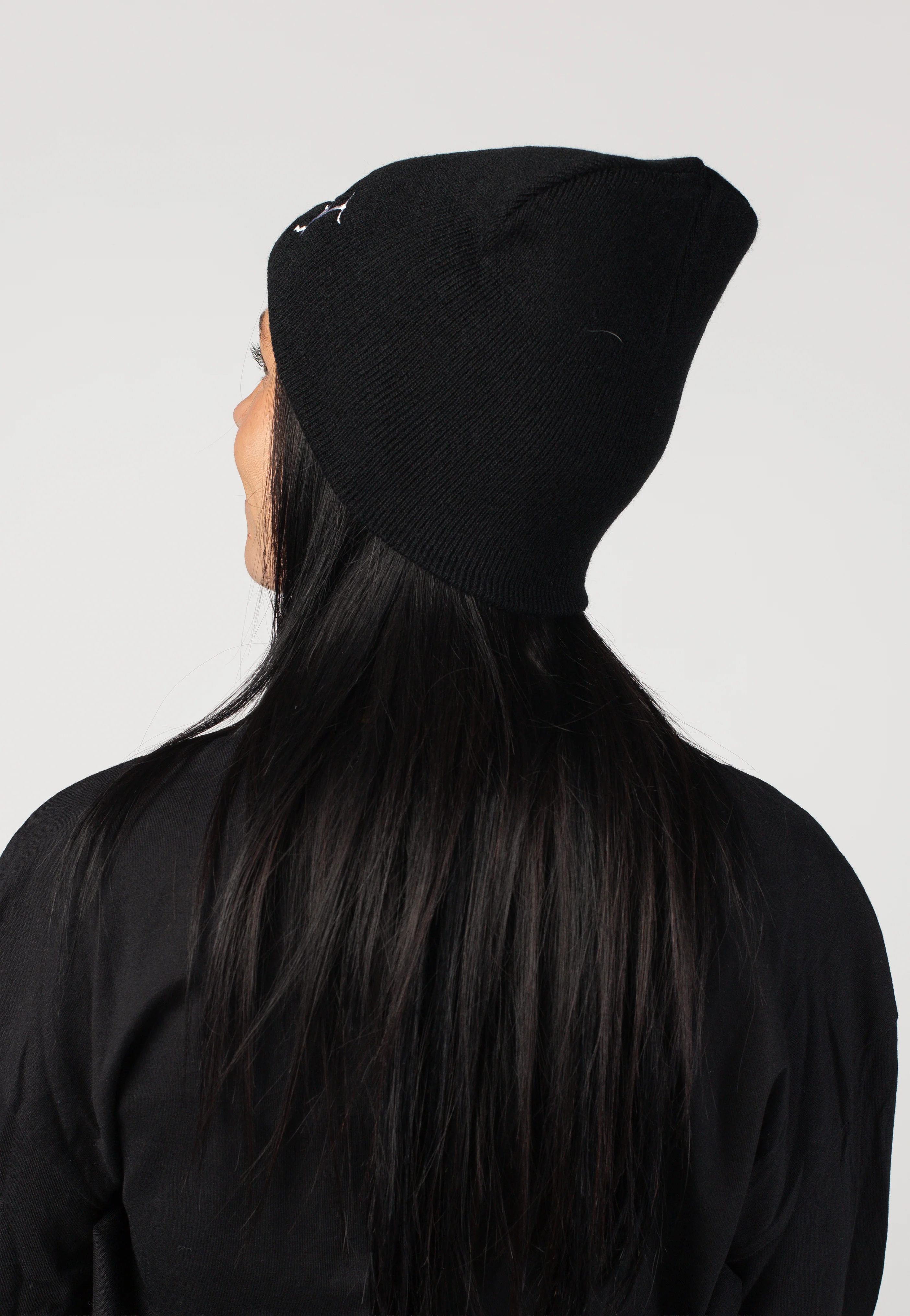 White Logo - Beanie - Image 4