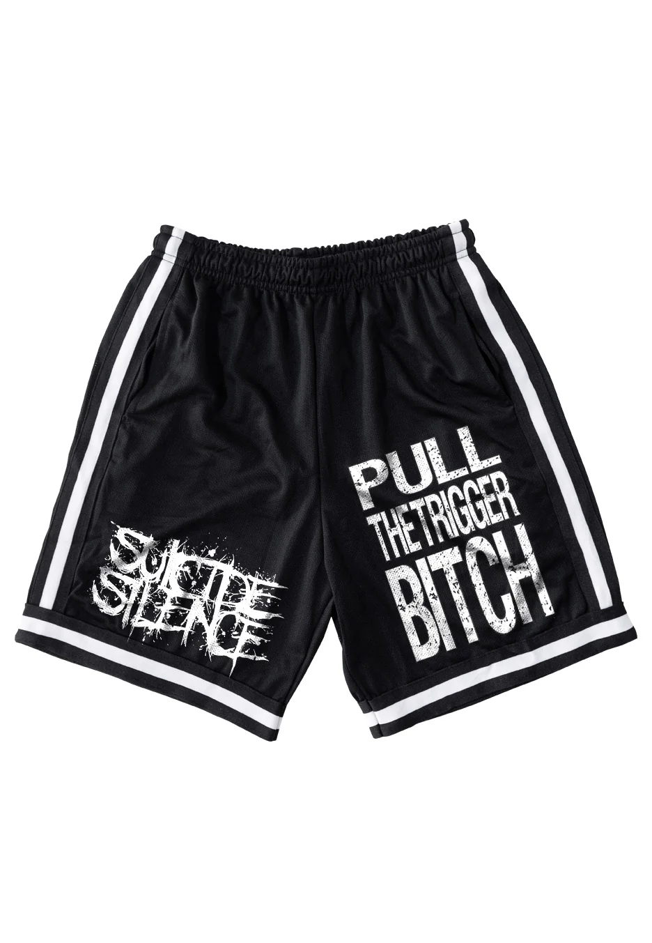 Pull The Trigger Striped  - Shorts - Image 5