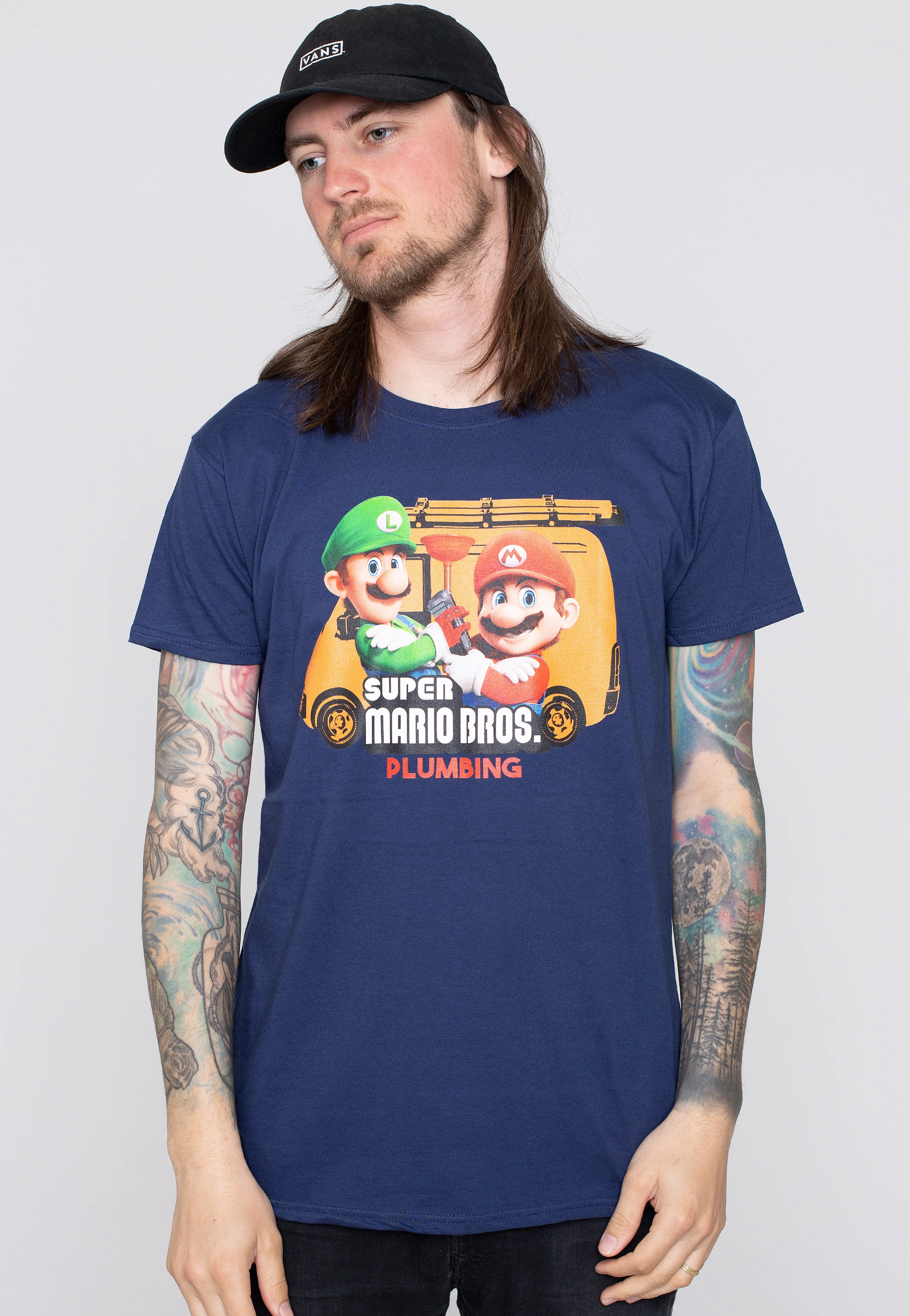 Plumbing Navy - T-Shirt - Image 3